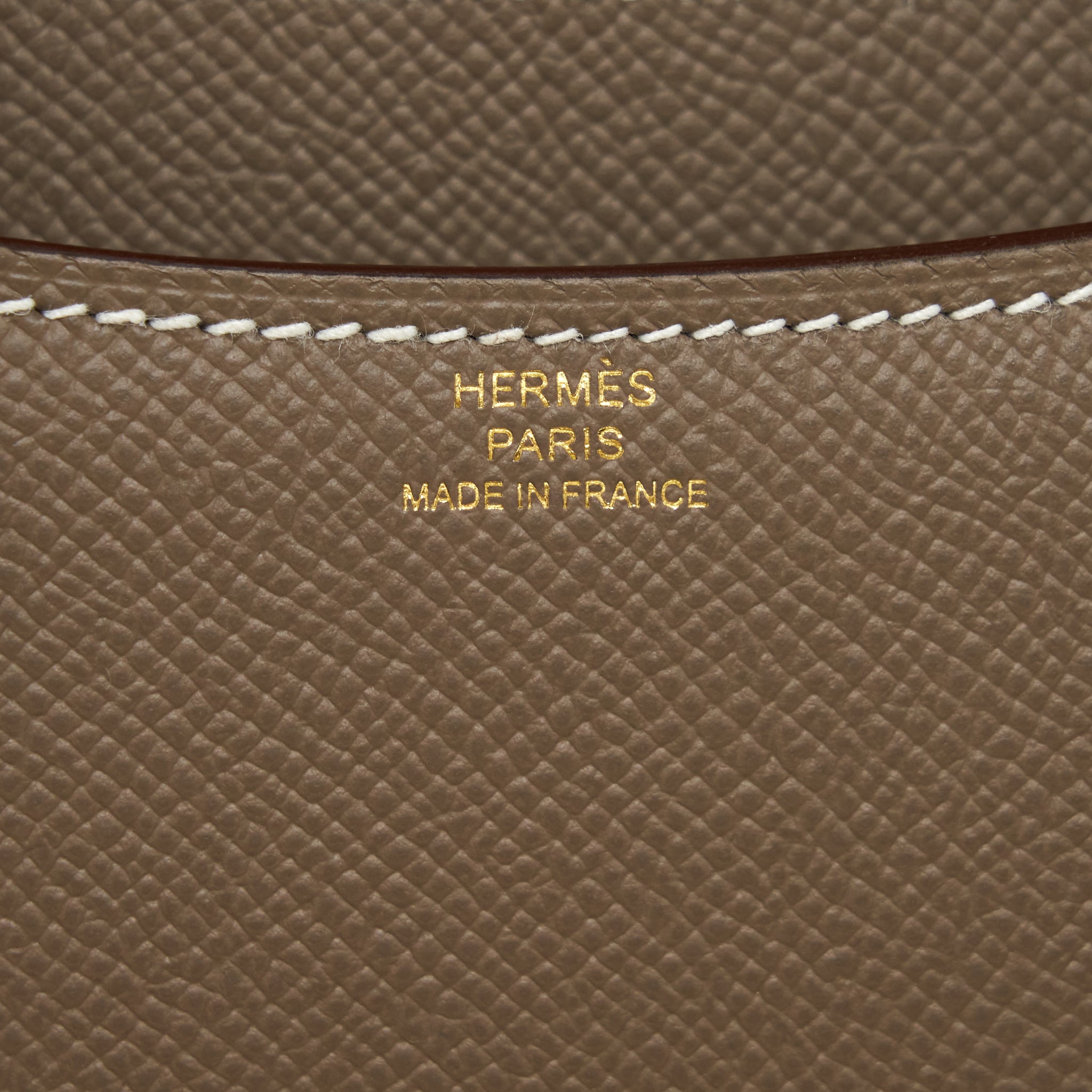 HERMES MINI CONSTANCE EPSOM ETOUPE RGHW