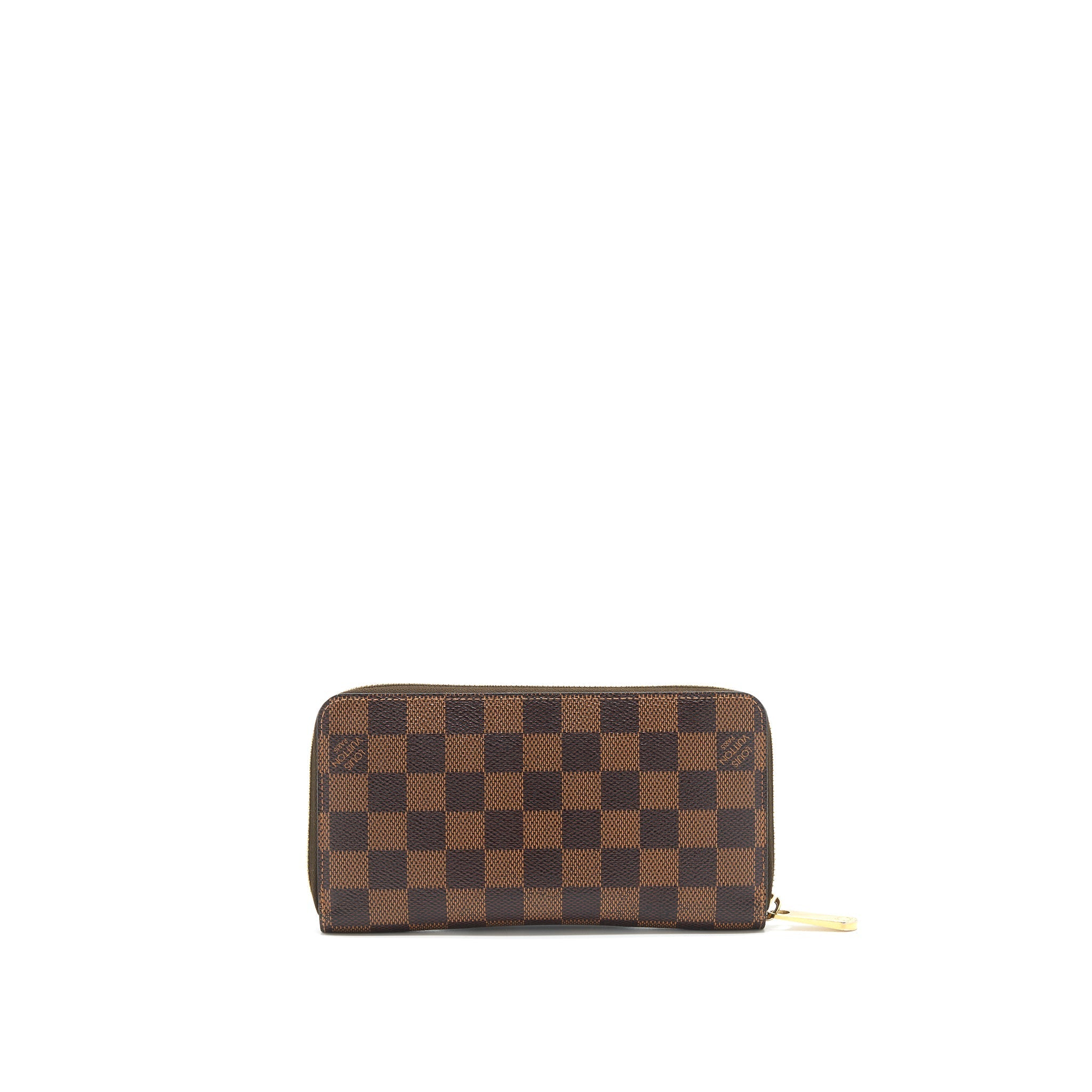 LOUIS VUITTON ZIPPY WALLET IN DAMIER EBENE