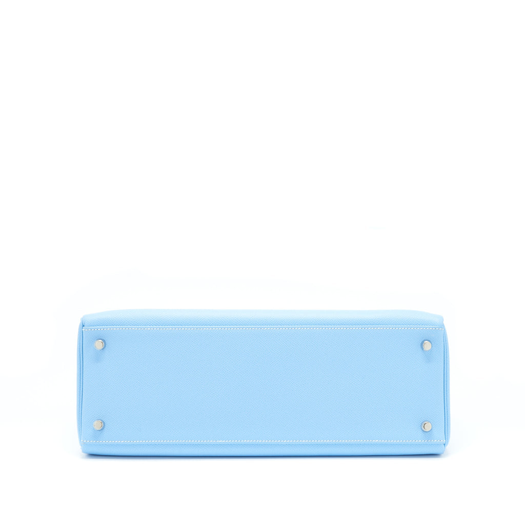 HERMES KELLY 35 EPSOM 7N CELESTE SHW