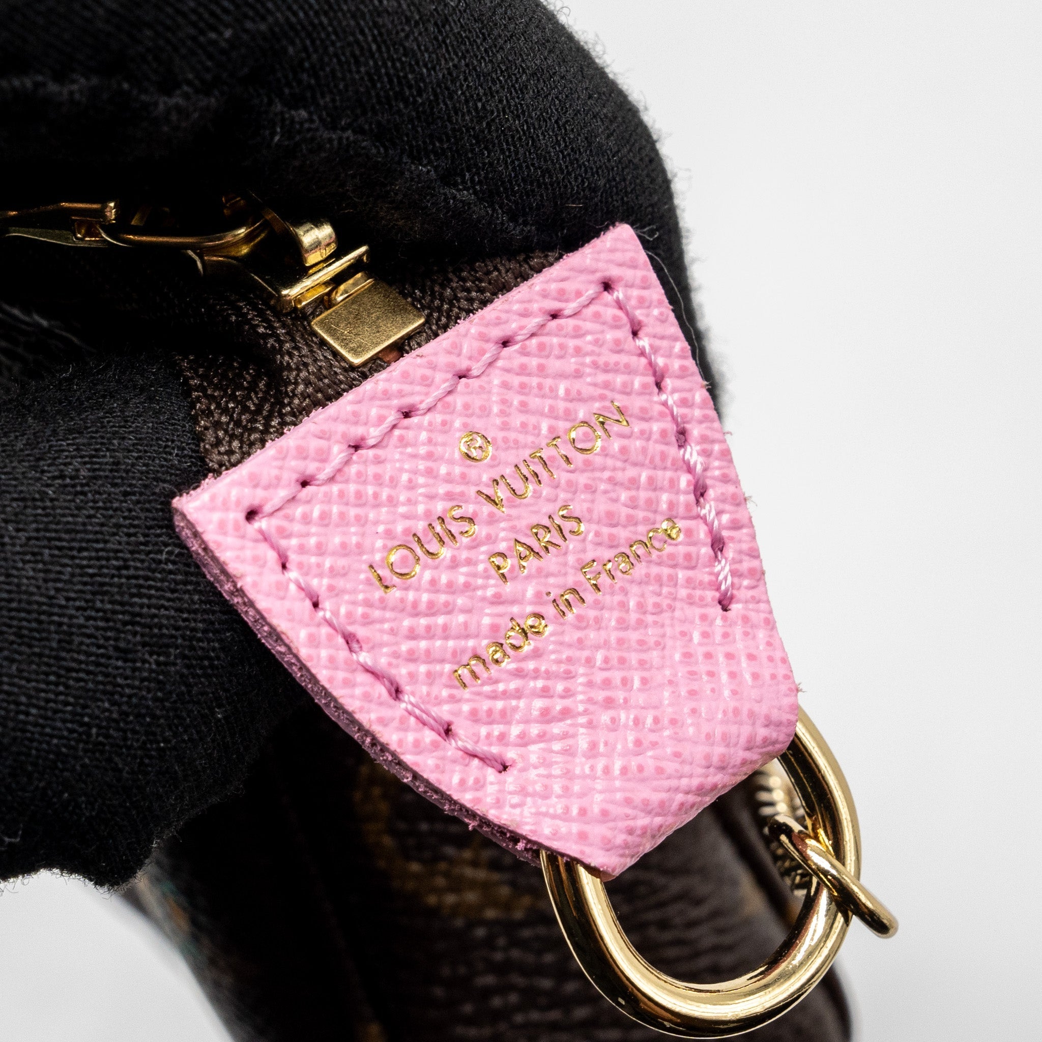 LOUIS VUITTON MINI POCHETTE HOLIDAY LIMITED PRINT MONOGRAM CANVAS GHW