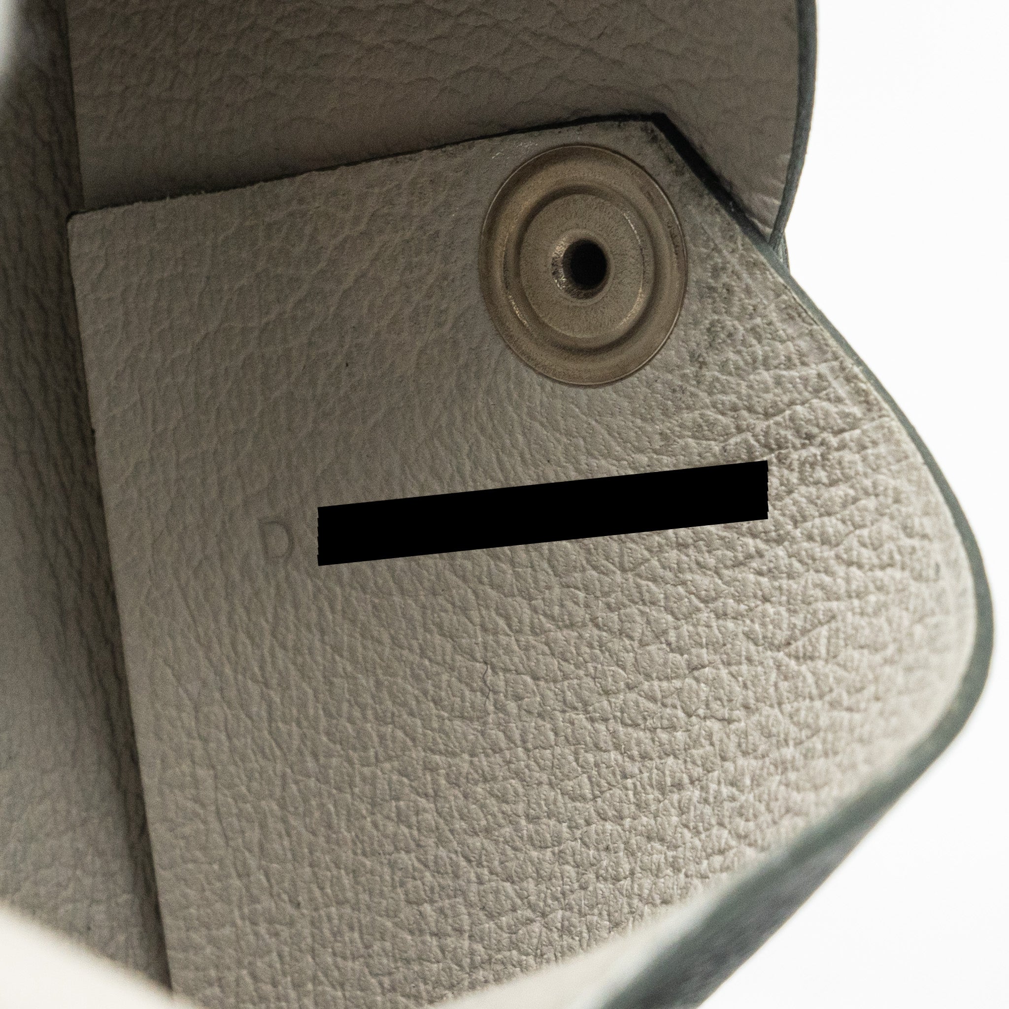 HERMES CALVI CARD HOLDER EVERCOLOR VERT AMANDE/GRIS PERLE SHW