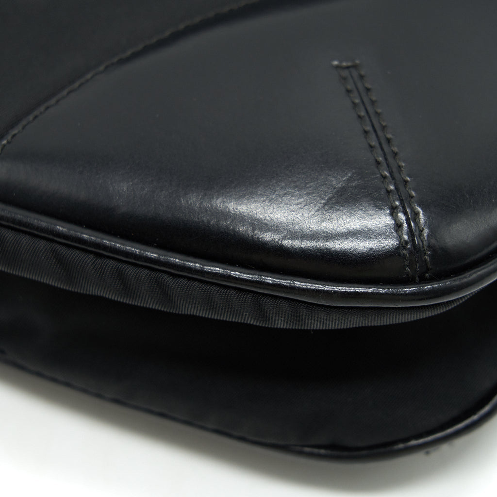 PRADA NYLON CROSSBODY BAG IN BLACK