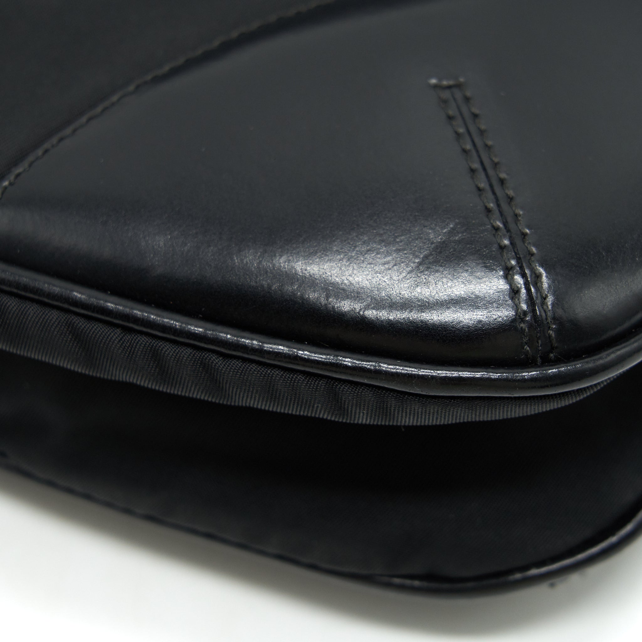 PRADA NYLON CROSSBODY BAG IN BLACK