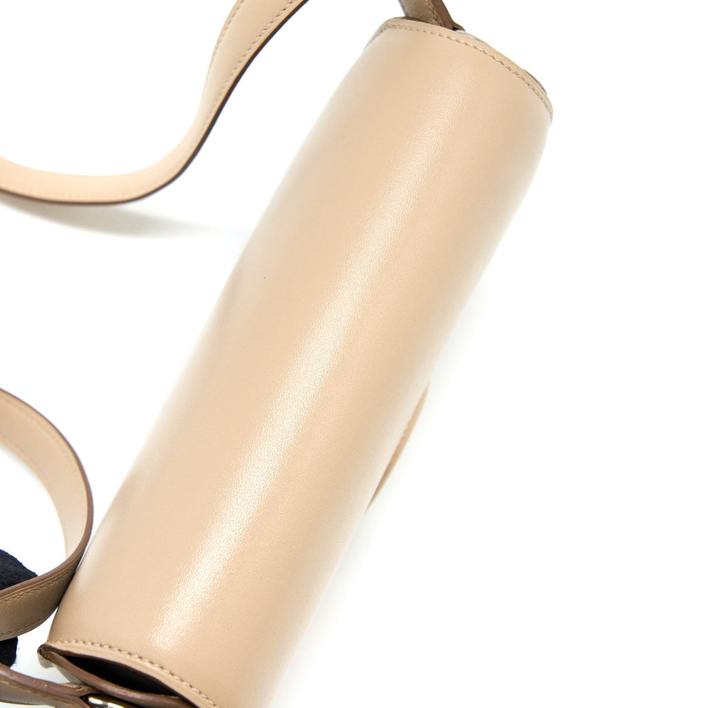 HERMES CHERCHE-MIDI SHOULDER BAG TADELAKT ARGILE SHW