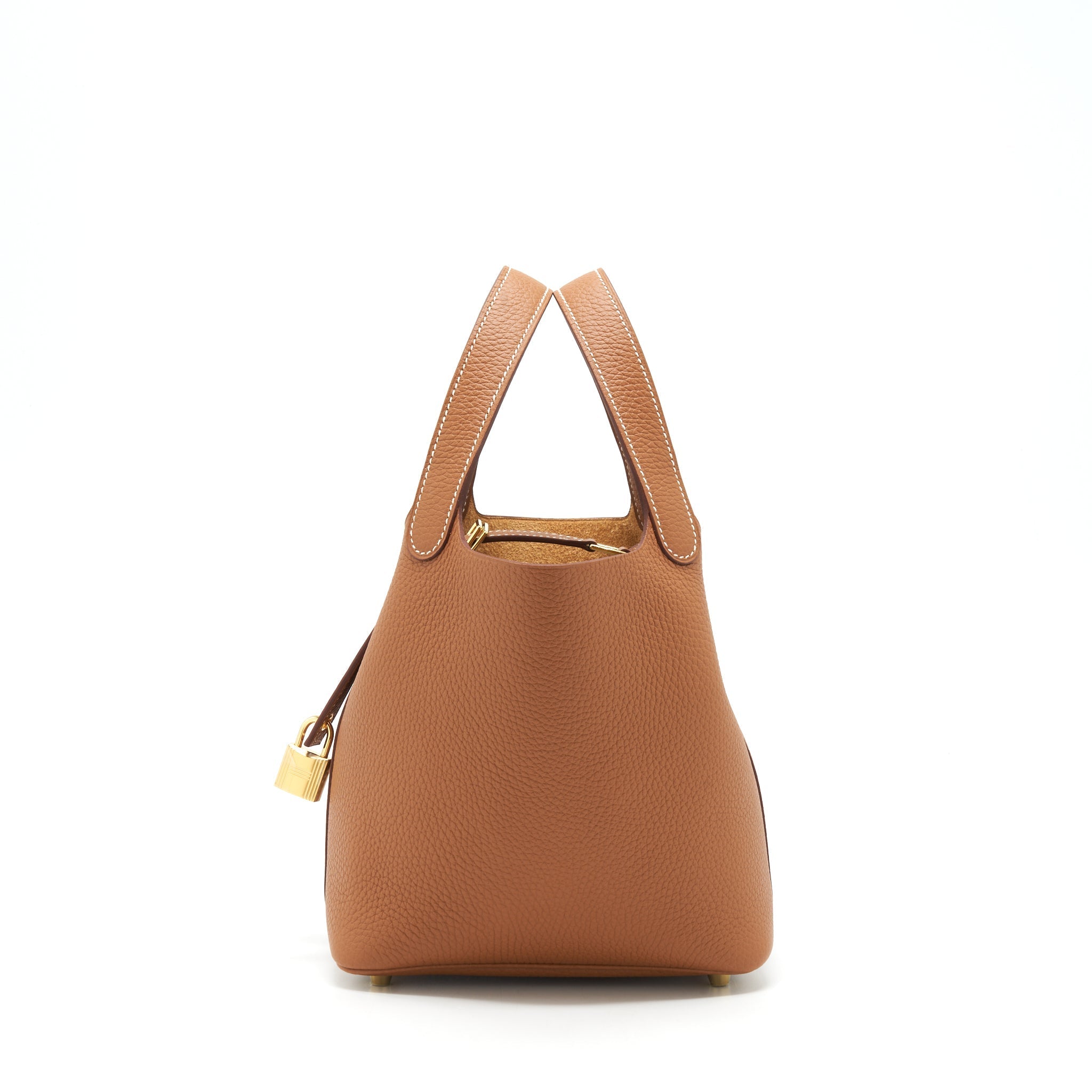 HERMES PICOTIN 18 CLEMENCE GOLD GHW