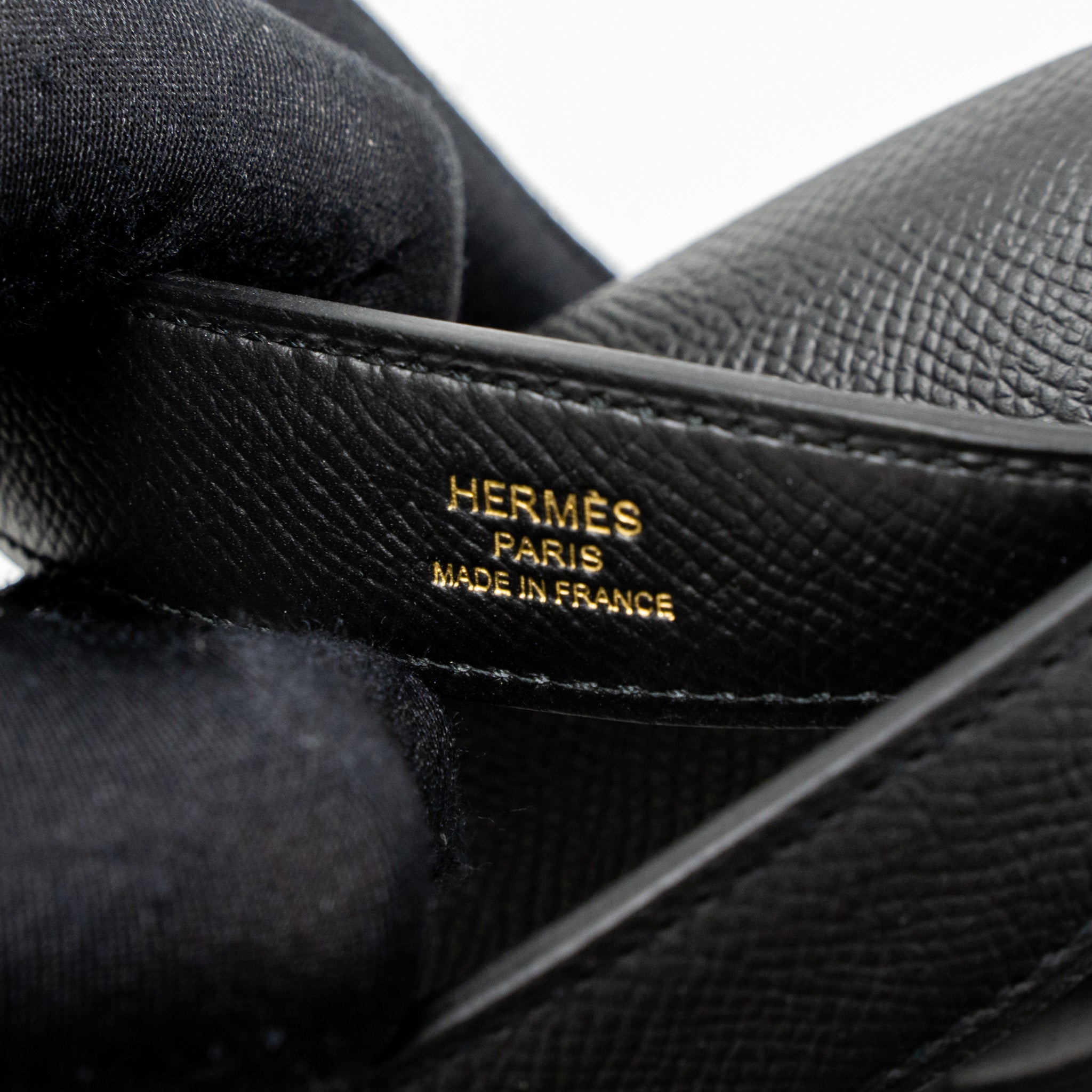 HERMES POCHETTE KELLY DEPECHES 25 EPSOM BLACK GHW