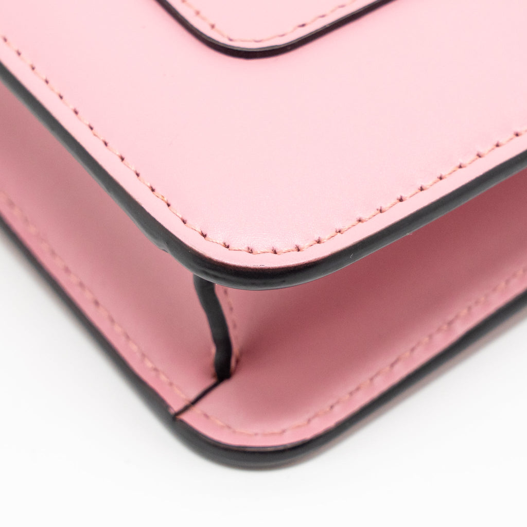 BVLGARI SERPENTI FOREVER CROSSBODY BAG CALFSKIN PINK LGHW