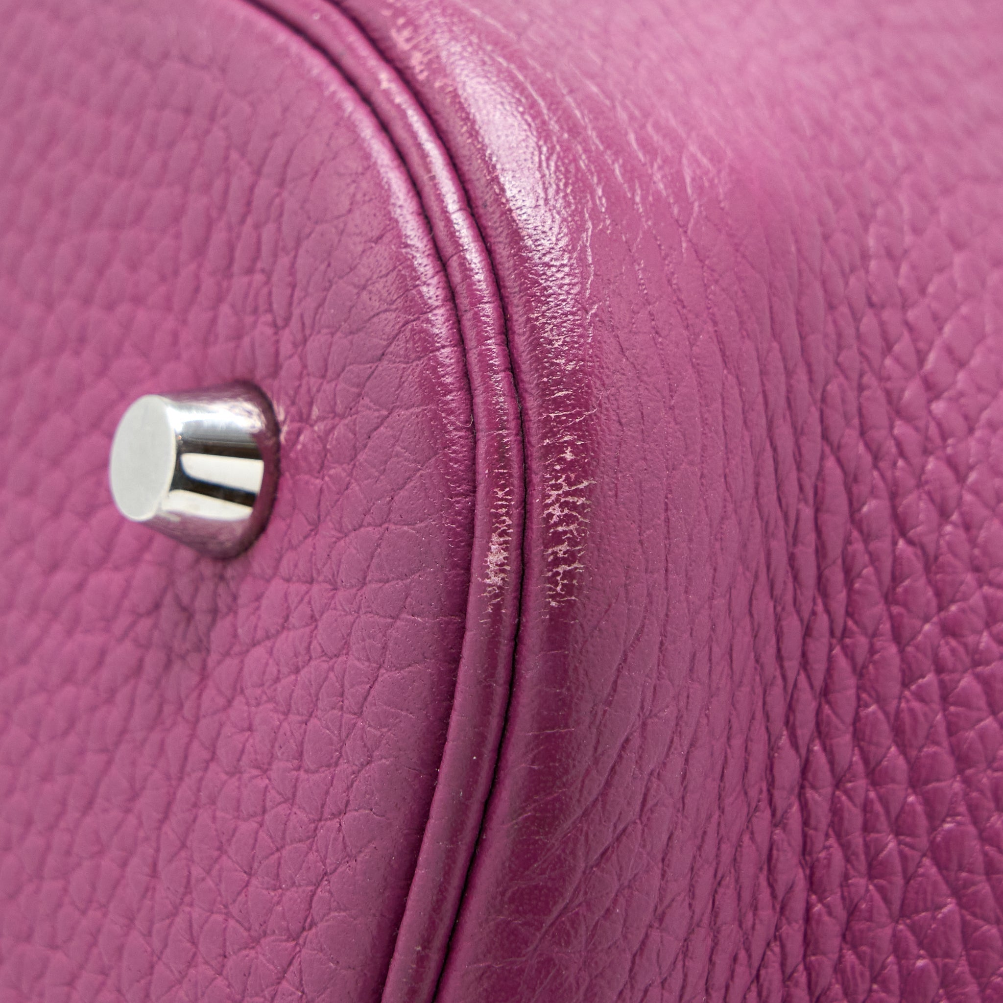 HERMES PICOTIN 26 LOCK BAG CLEMENCE PURPLE SHW