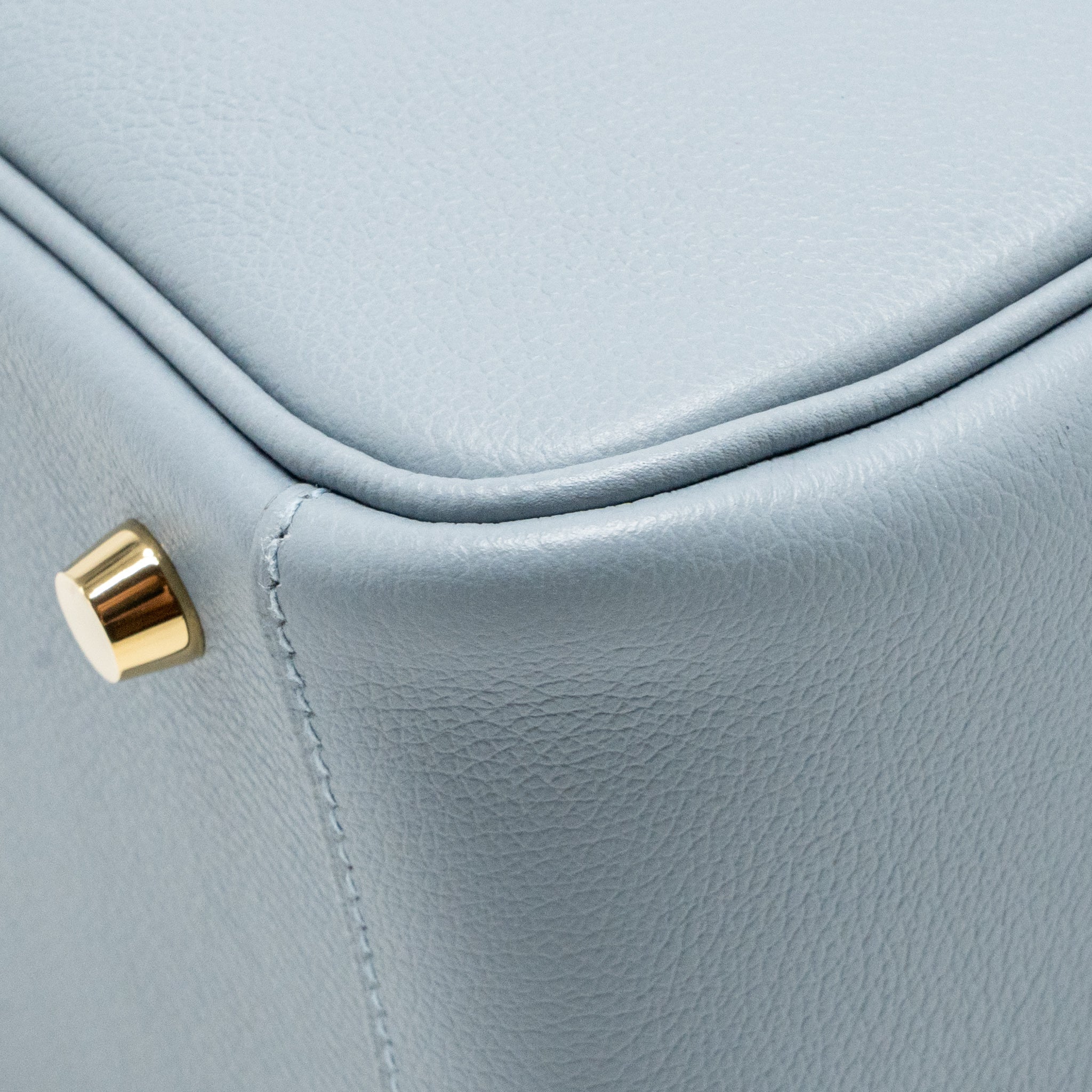 HERMES LINDY 26 EVERCOLOR BLEU LIN GHW