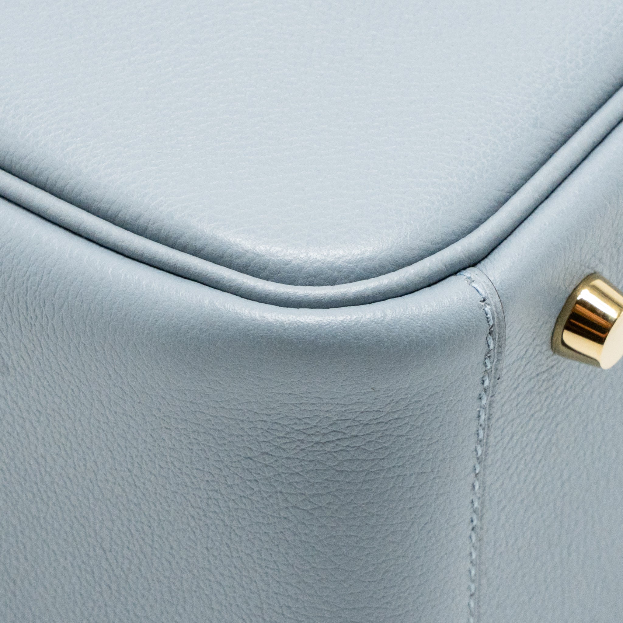 HERMES LINDY 26 EVERCOLOR BLEU LIN GHW