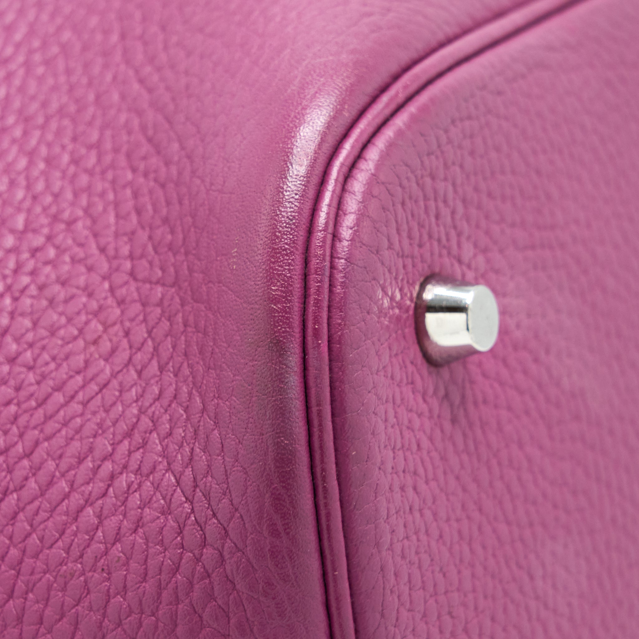 HERMES PICOTIN 26 LOCK BAG CLEMENCE PURPLE SHW