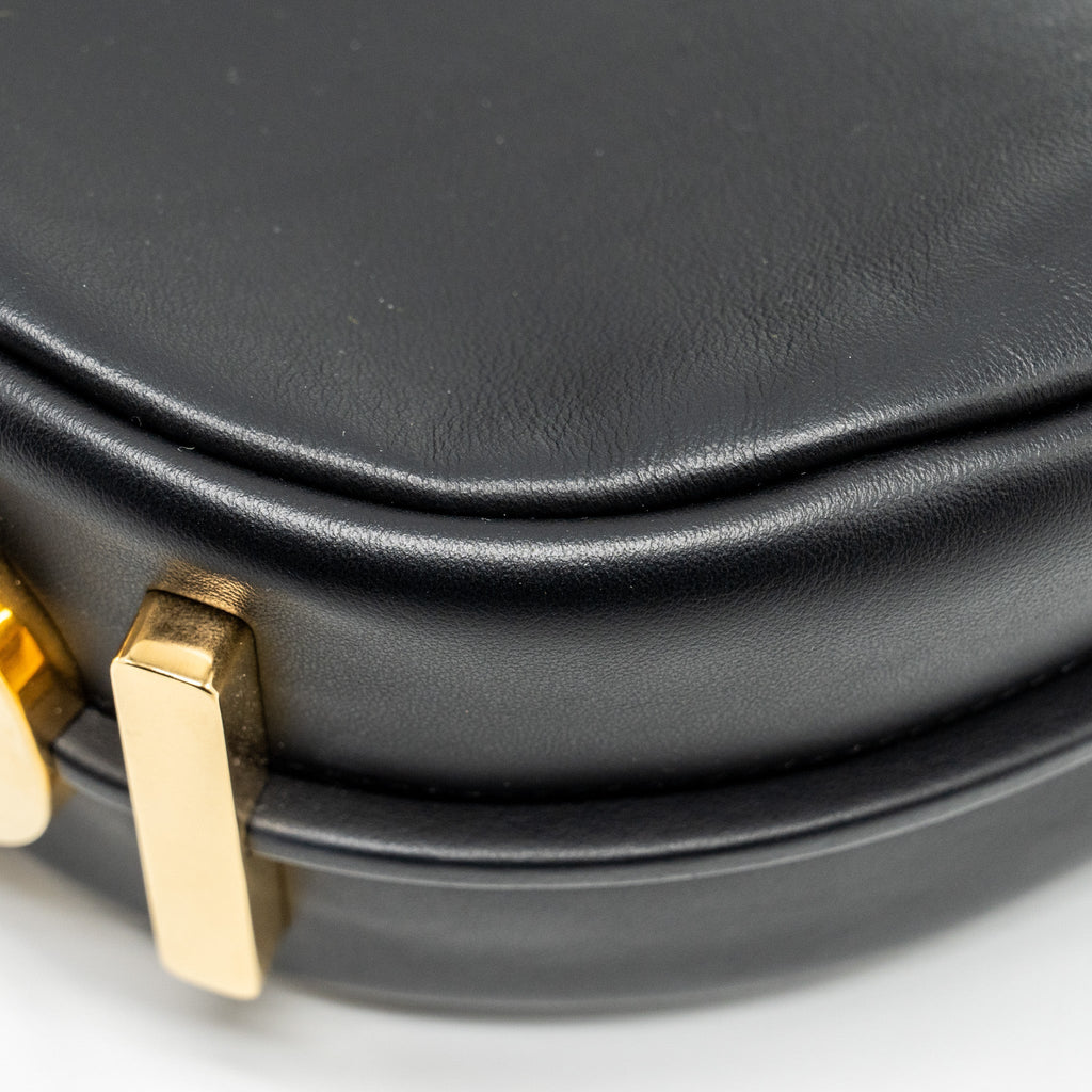 FENDI SMALL FENDIGRAPHY BAG CALFSKIN BLACK GHW