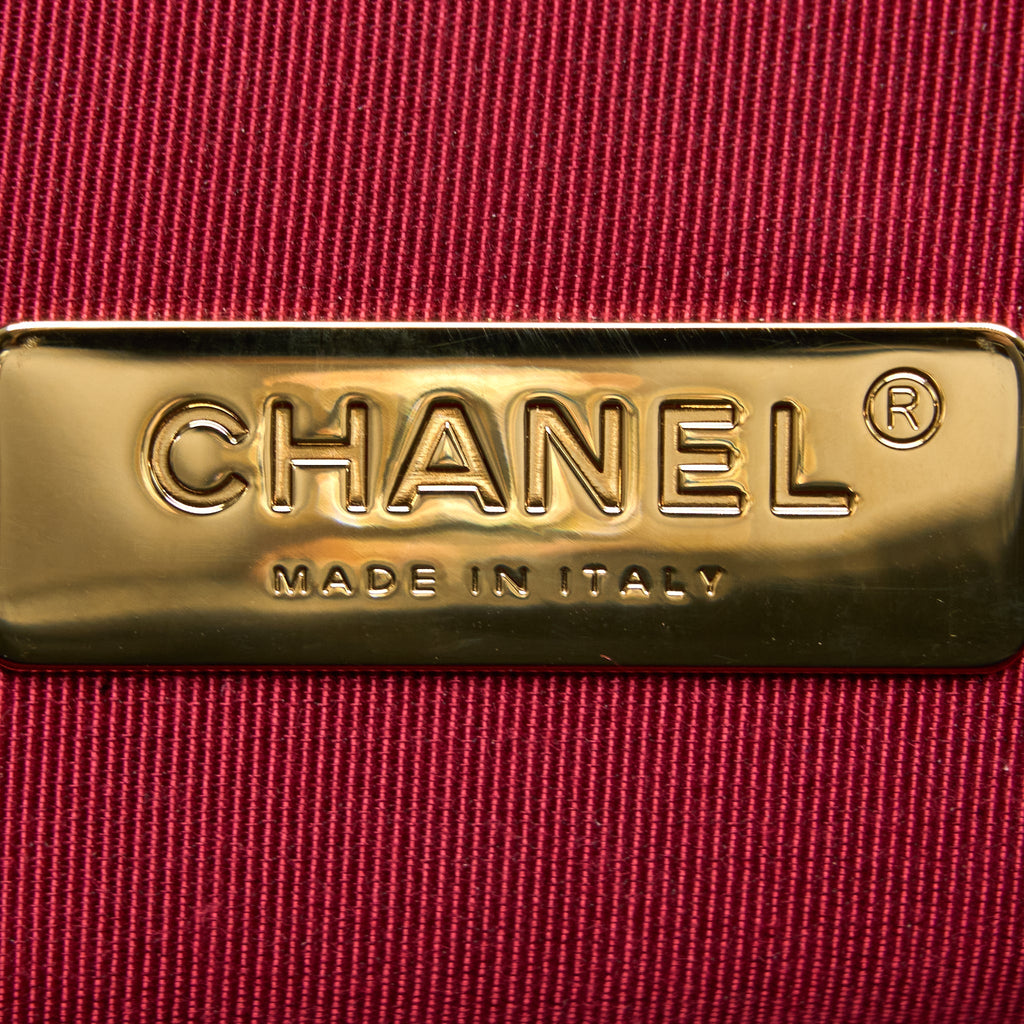 CHANEL MAXI 19 BAG GOATSKIN BLACK MULTICOLOUR HARDWARE