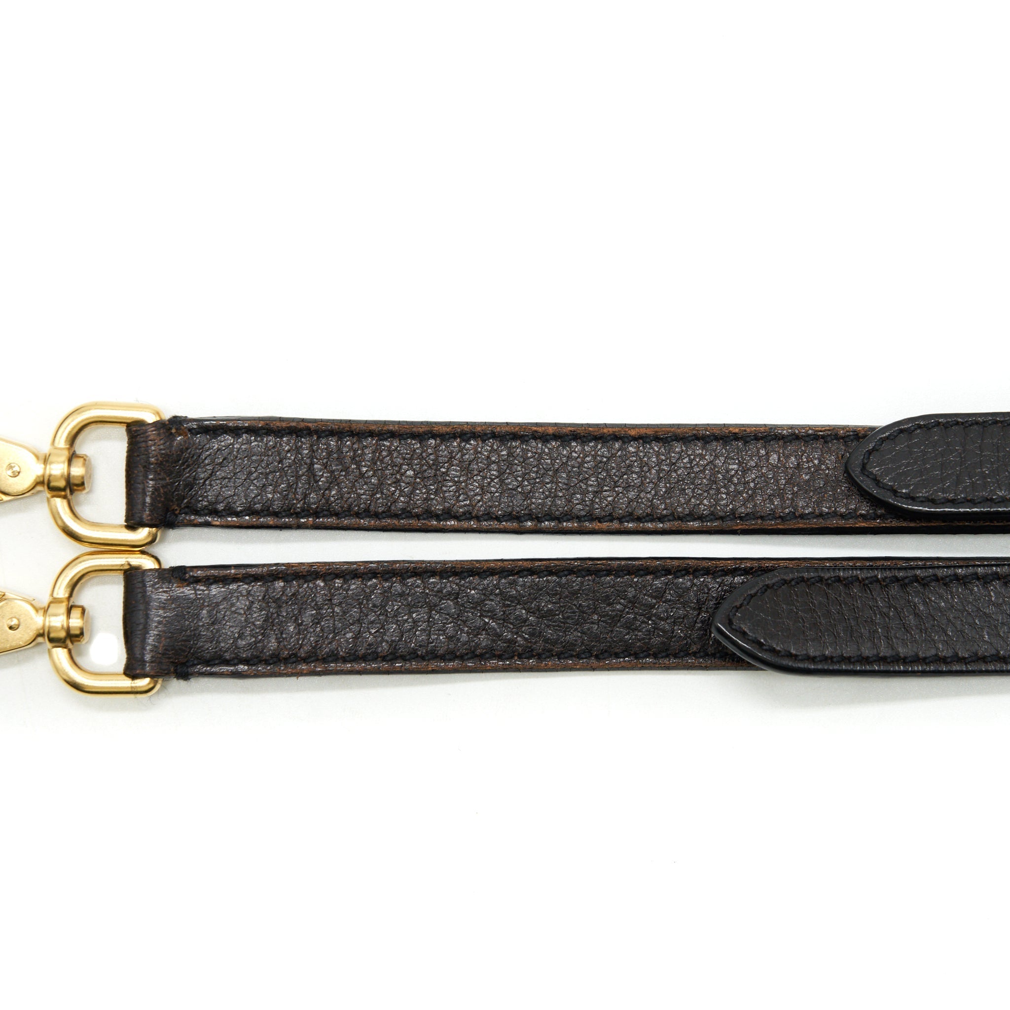 PRADA HANDLE TOTE BAG WITH STRAP IN BROWN