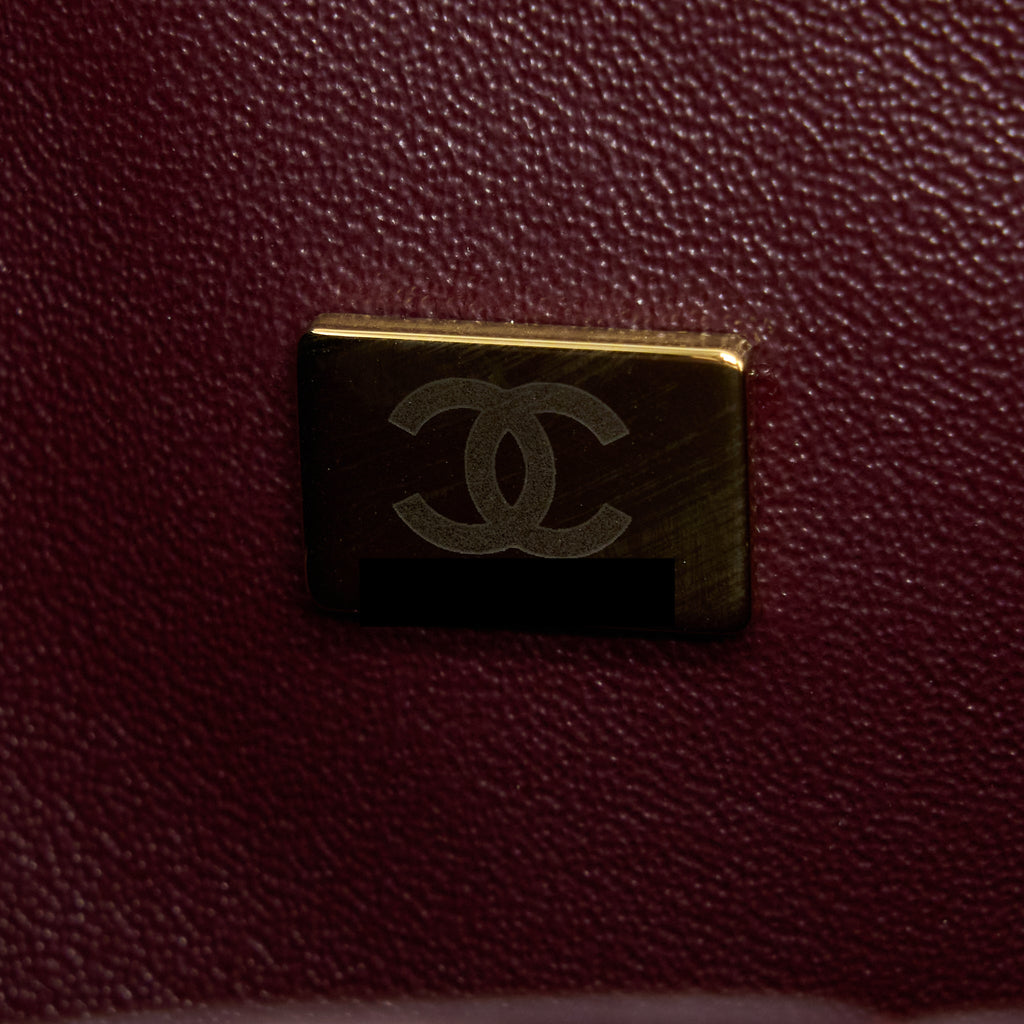 CHANEL CLASSIC JUMBO DOUBLE FLAP CAVIAR BLACK GHW (MICROCHIP)