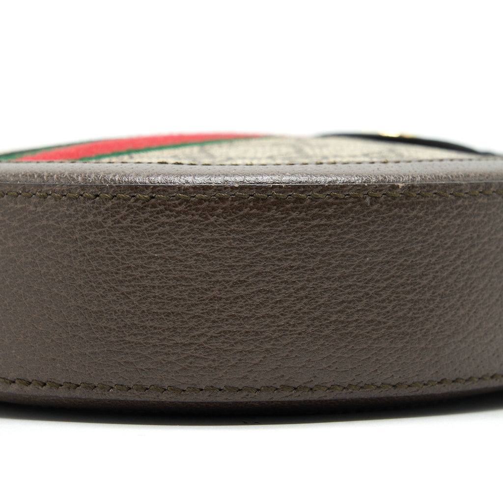 GUCCI OPHIDIA MINI GG ROUND SHOULDER BAG