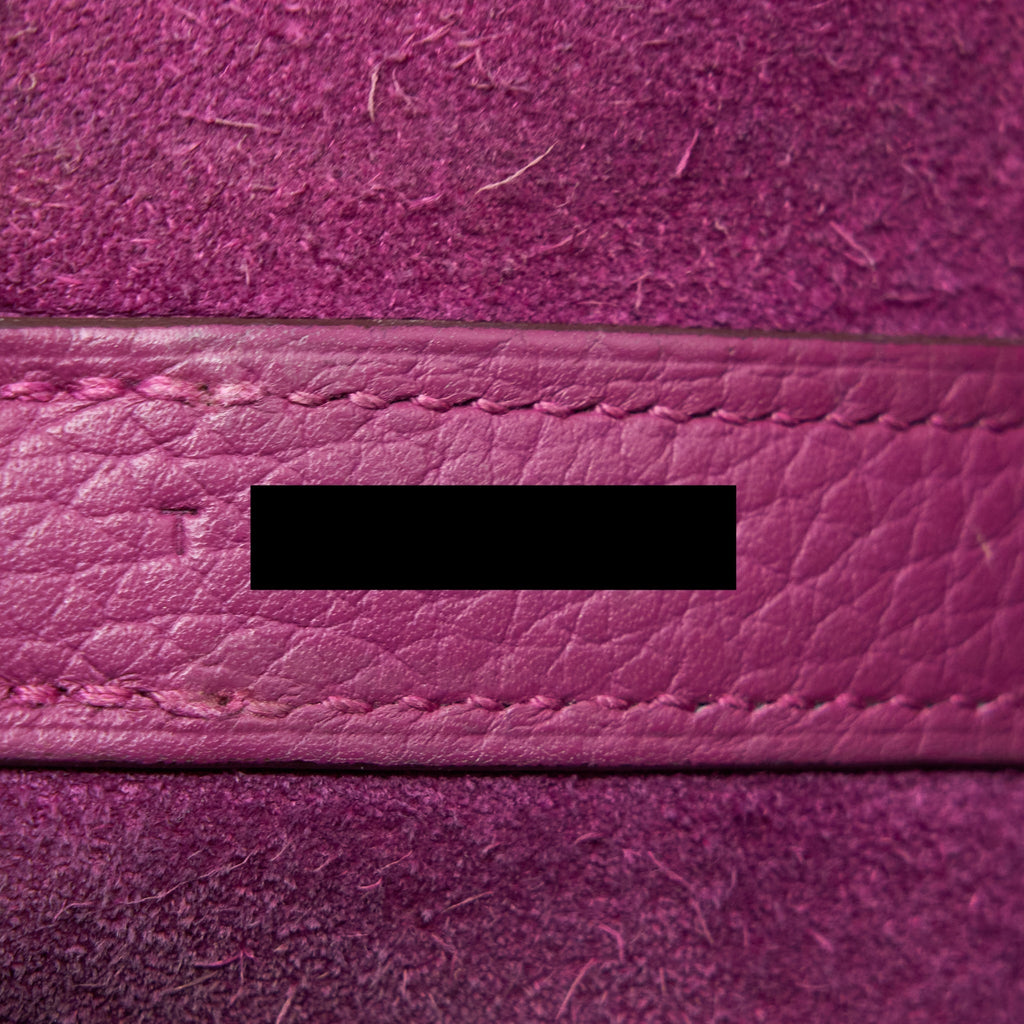 HERMES PICOTIN 26 LOCK BAG CLEMENCE PURPLE SHW