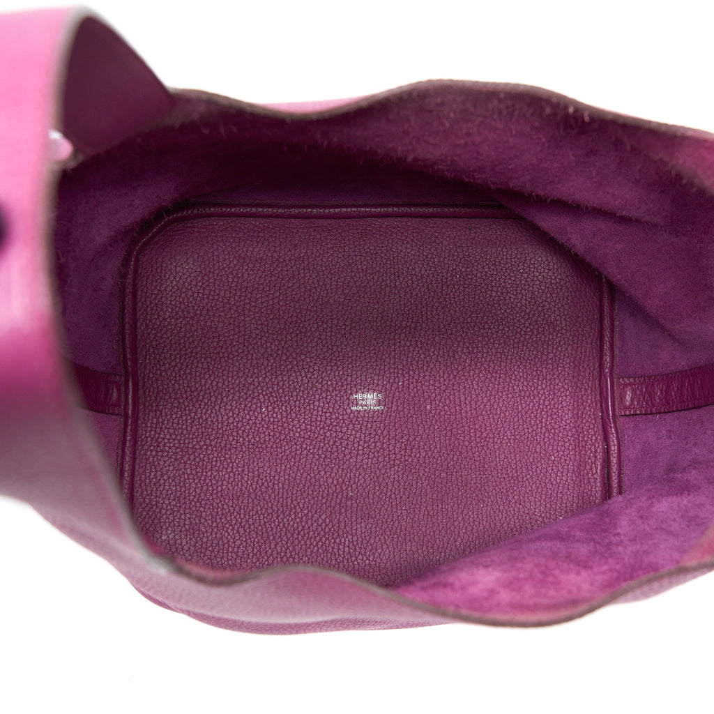 HERMES PICOTIN 26 LOCK BAG CLEMENCE PURPLE SHW