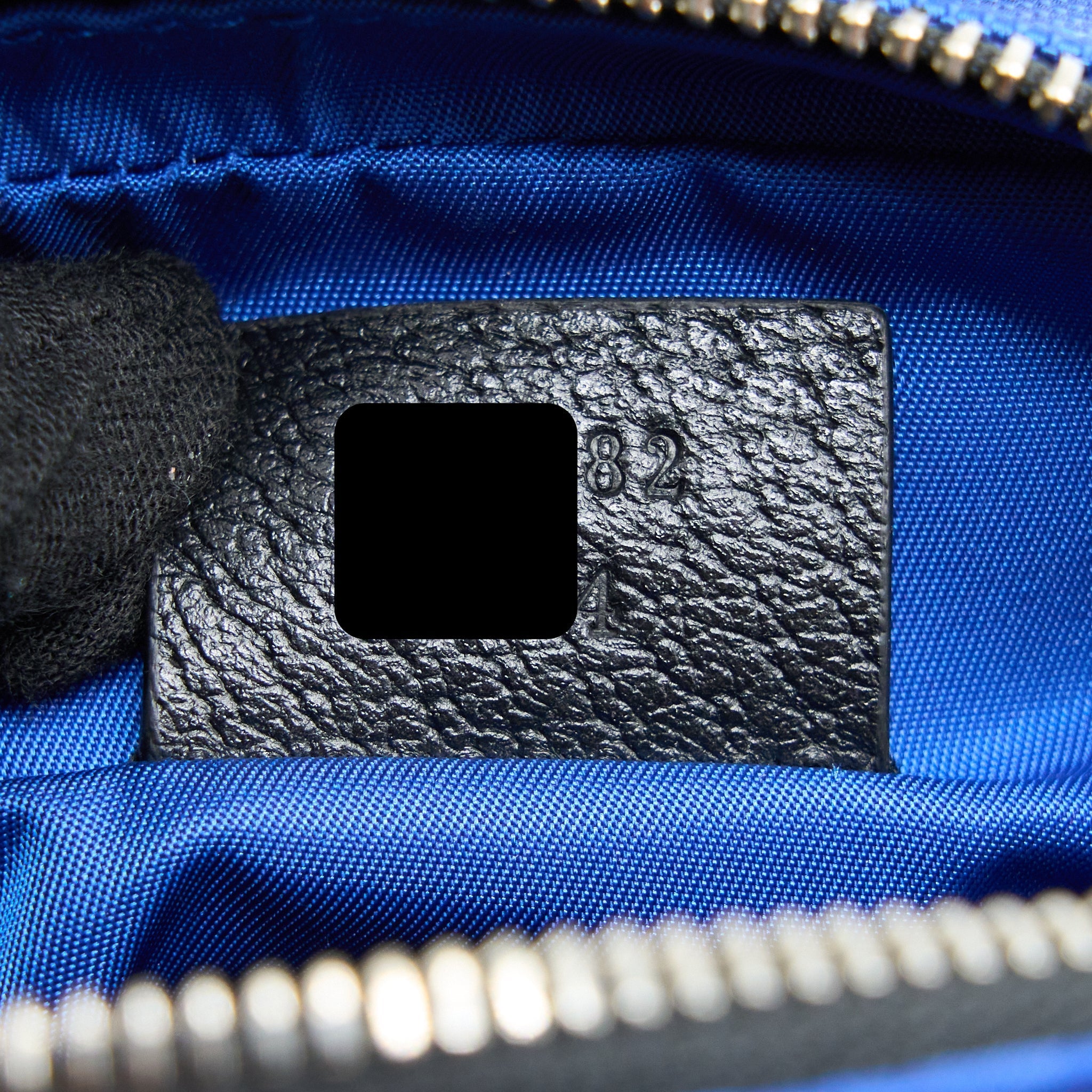 GUCCI OFF THE GRID MINI CROSSBODY BAG FABRIC/LEATHER BLUE/MULTICOLOUR SHW