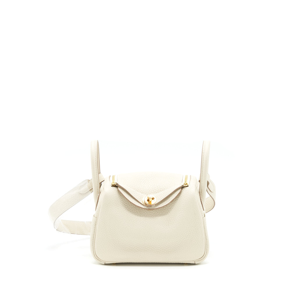 HERMES MINI LINDY CLEMENCE CRAIE GHW