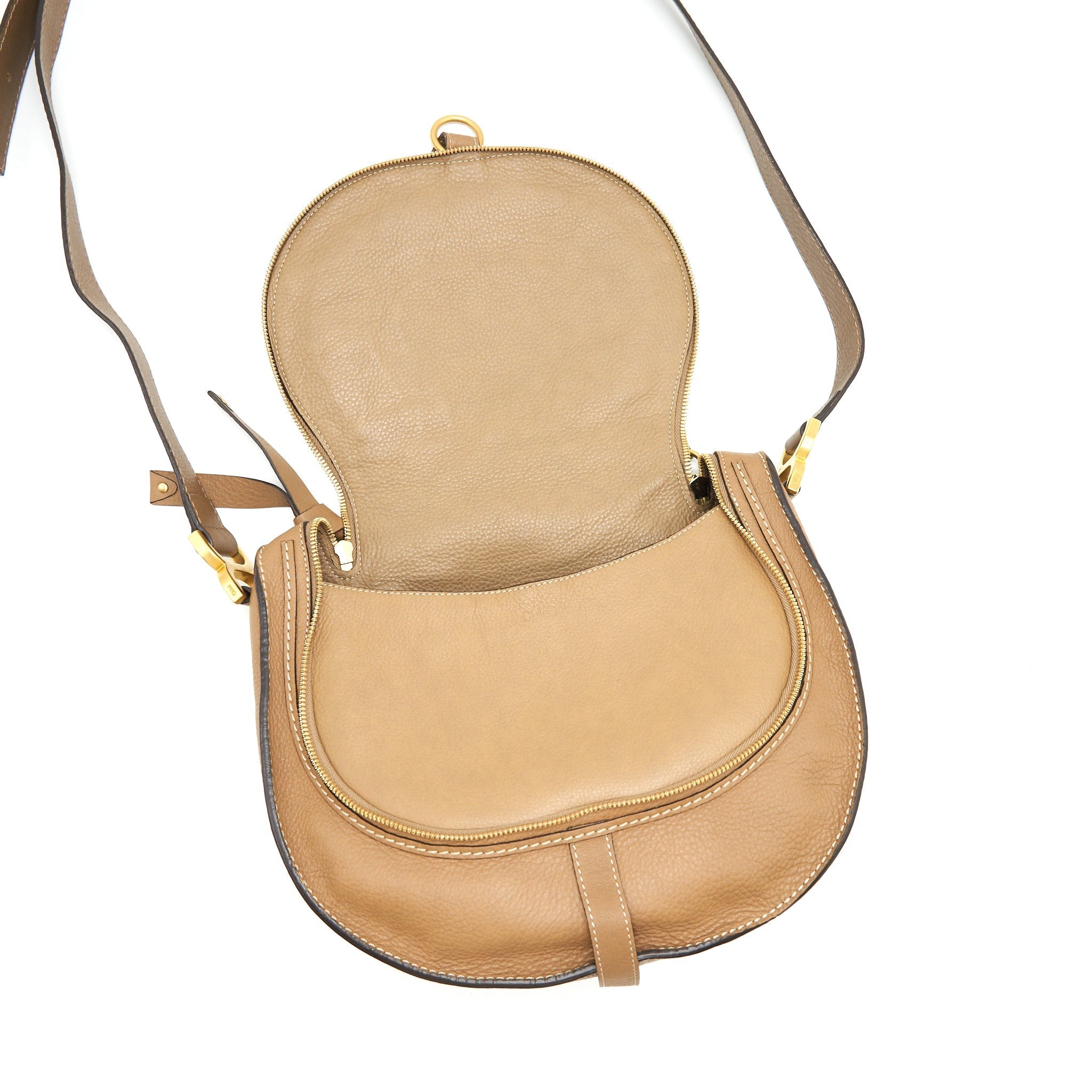 CHLOE CROSSBODY BAG IN TAN