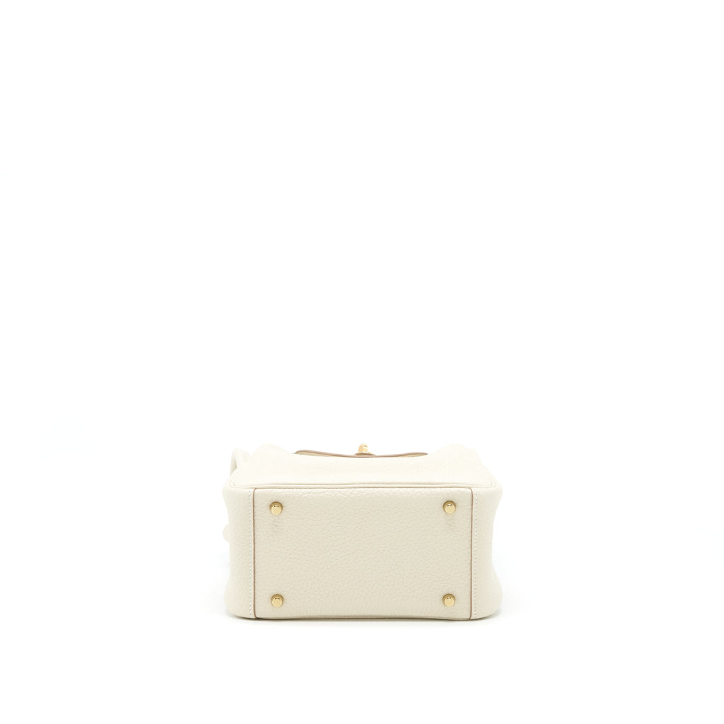 HERMES MINI LINDY CLEMENCE CRAIE GHW
