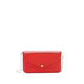 LOUIS VUITTON FELICIE POCHETTE RED SHW