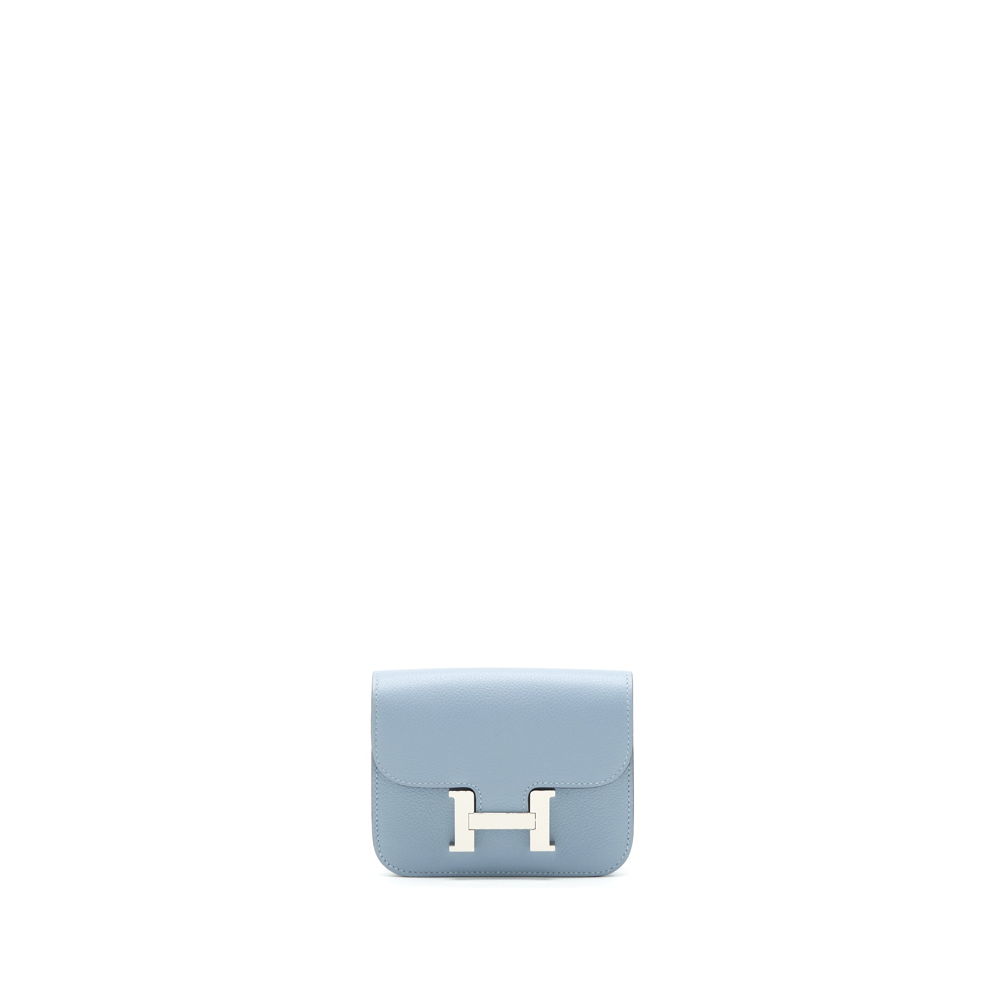 HERMES CONSTANCE SLIM EVERCOLOR J7 BLUE LINE SHW