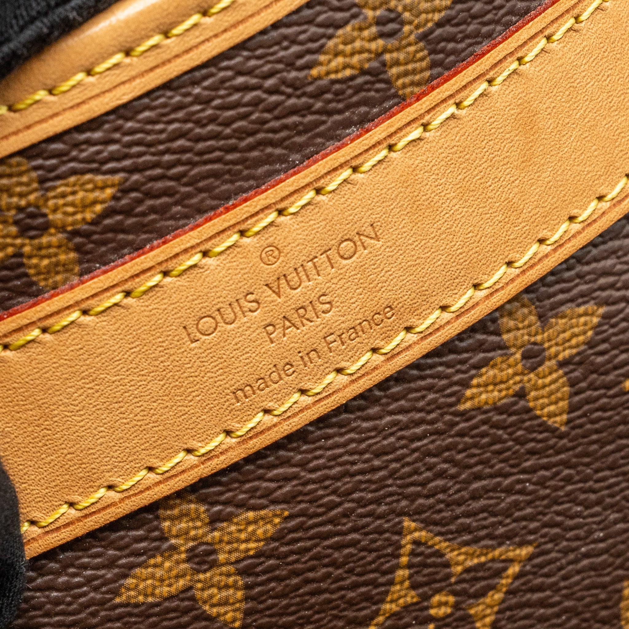 LOUIS VUITTON DOG BAG MONOGRAM CANVAS GHW
