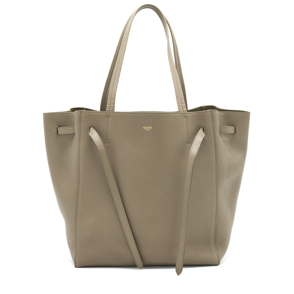 SMALL CABAS PHANTOM IN SOFT GRAINED CALFSKIN GREY