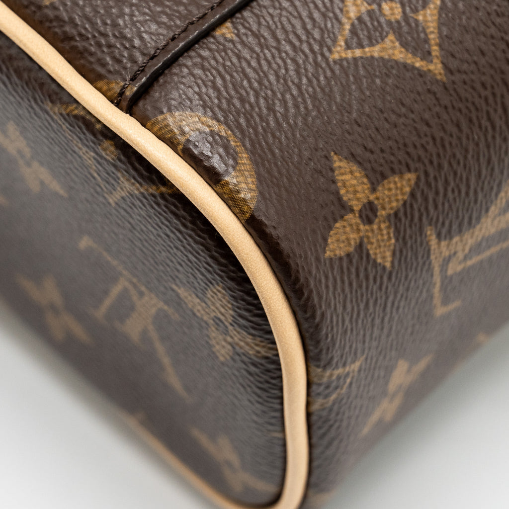 LOUIS VUITTON NICE NANO MONOGRAM CANVAS GHW