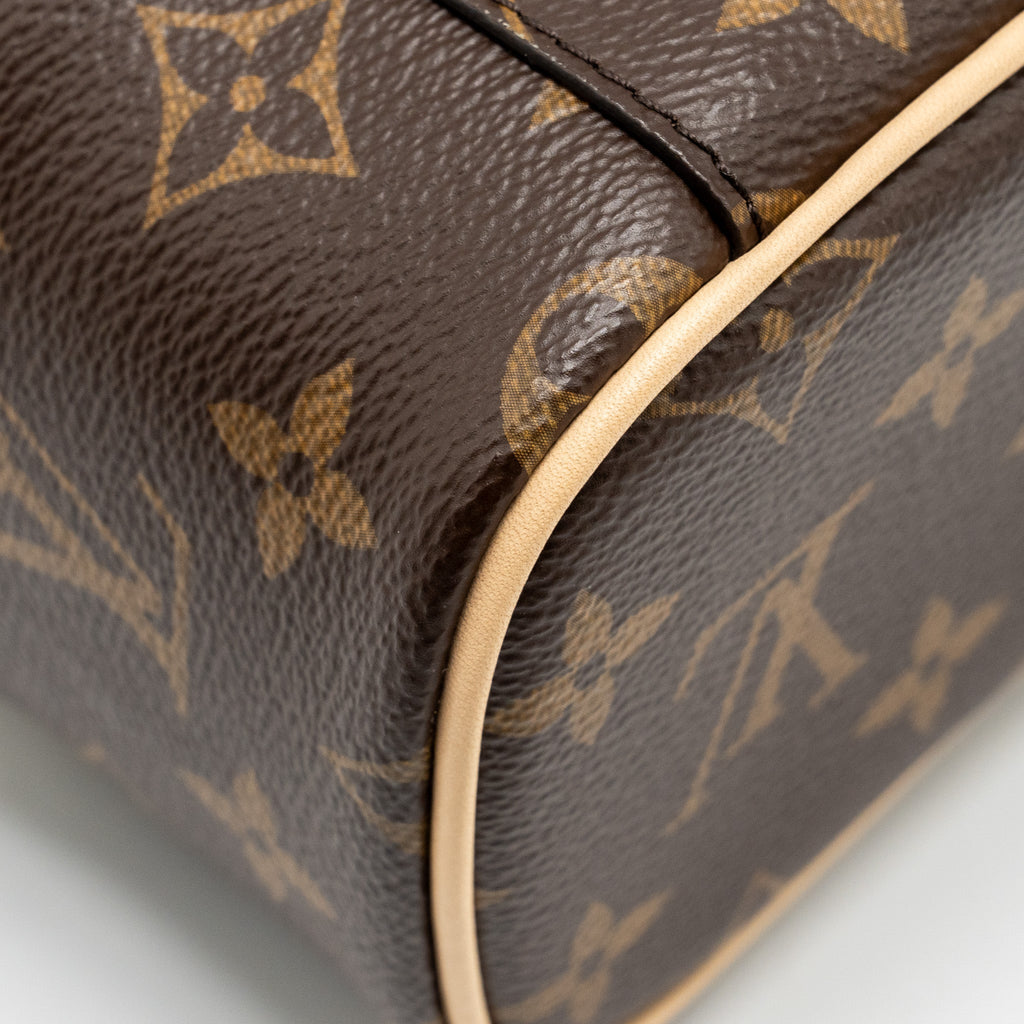 LOUIS VUITTON NICE NANO MONOGRAM CANVAS GHW