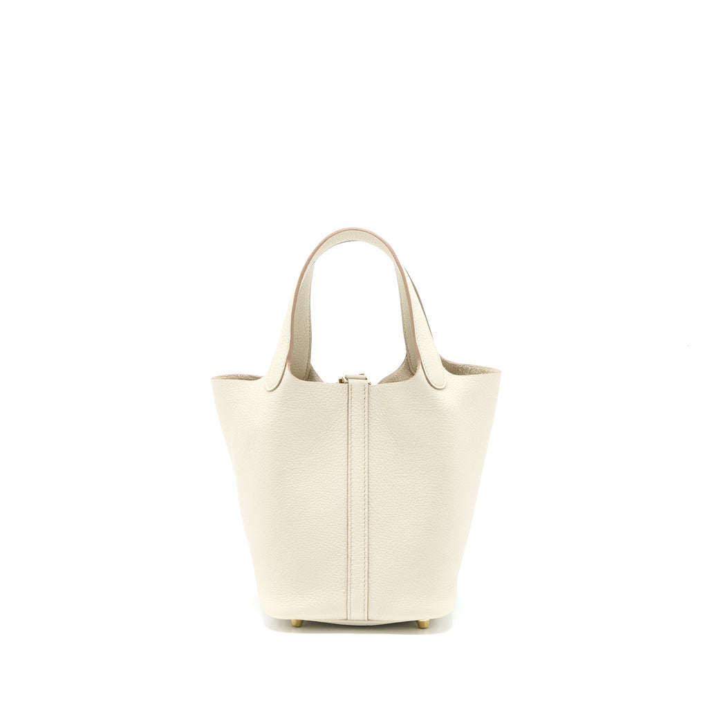 HERMES PICOTIN 18 LOCK BAG CLEMENCE BENTON GHW
