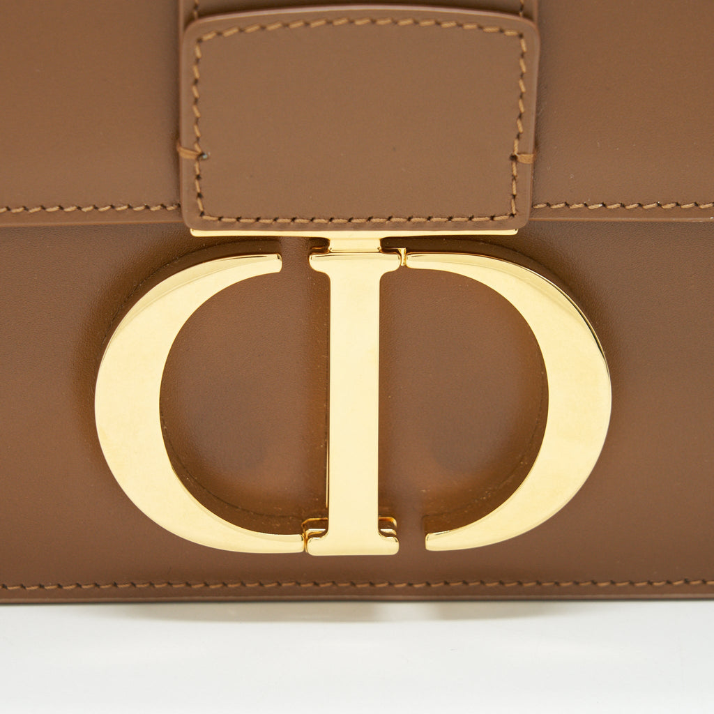 DIOR 30 MONTAIGNE MEDIUM BAG CALFSKIN CARAMEL