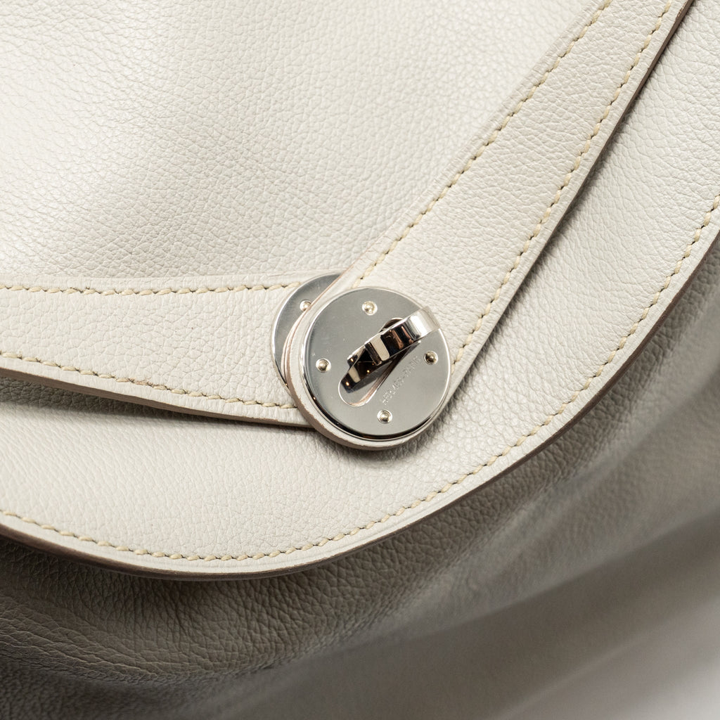 HERMES LINDY 30 EVERCOLOR GRIS PEARL SHW