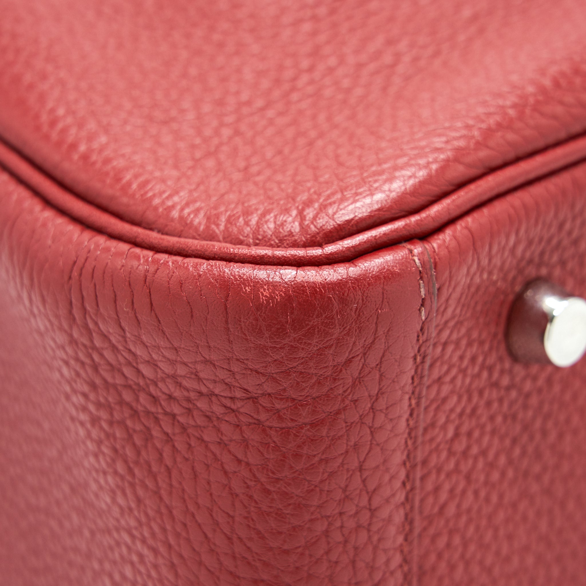 HERMES LINDY 30 CK54 ROUGH GARANCE SHW