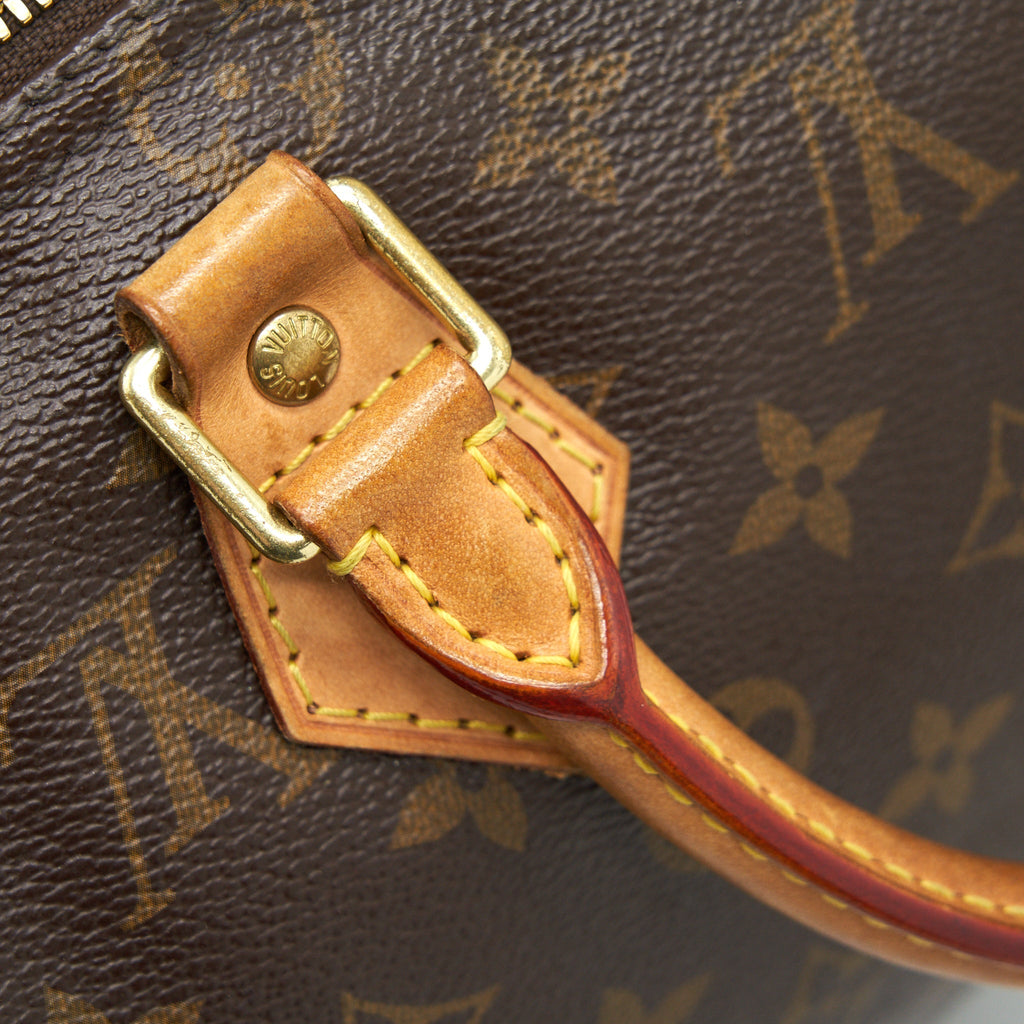 LOUIS VUITTON SPEEDY25 WITH STRAP MONOGRAM CANVAS