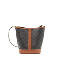 CELINE SMALL BUCKET GOLD TRIOMPHE