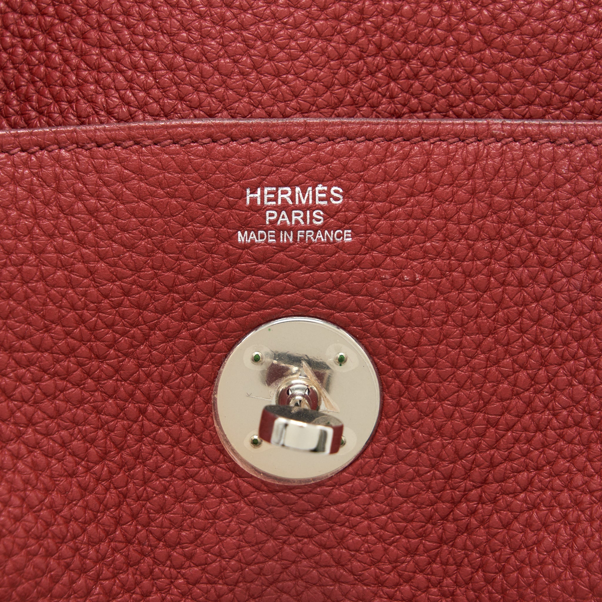 HERMES LINDY 30 CK54 ROUGH GARANCE SHW