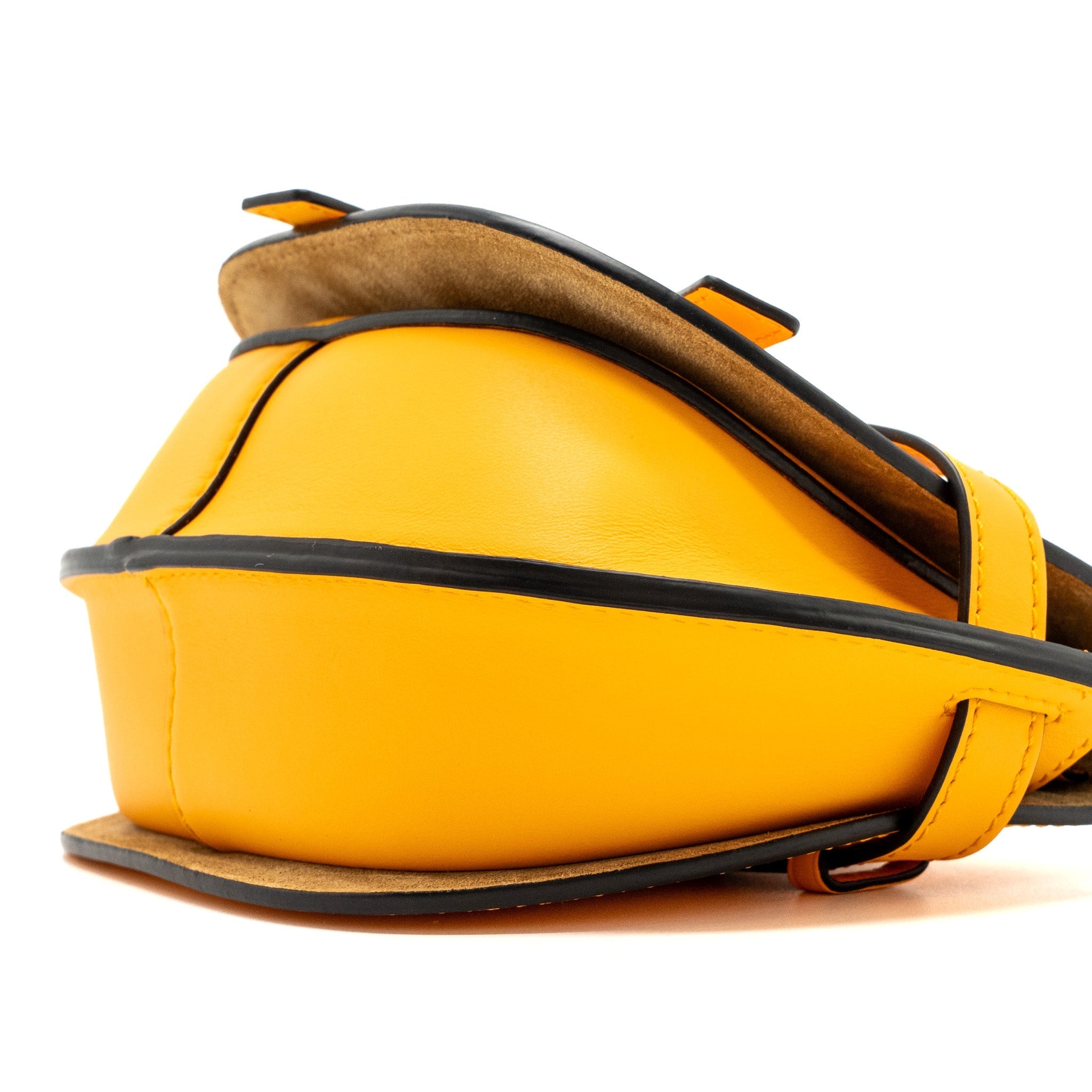 LOEWE MINI GATE DUAL BAG CALFSKIN MANDARIN LGHW