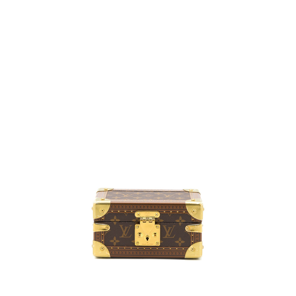 LOUIS VUITTON COFFRET TRESOR 20 MONOGRAM CANVAS GHW