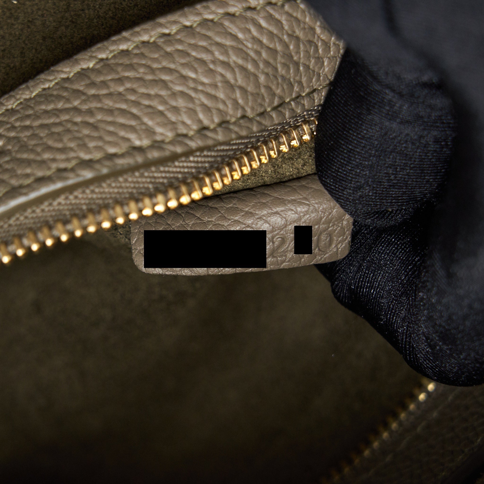 SMALL CABAS PHANTOM IN SOFT GRAINED CALFSKIN GREY