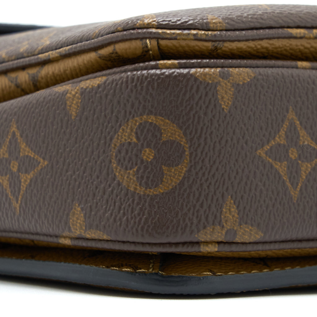 LOUIS VUITTON POCHETTE MÉTIS MONOGRAM REVERSE CANVAS GHW