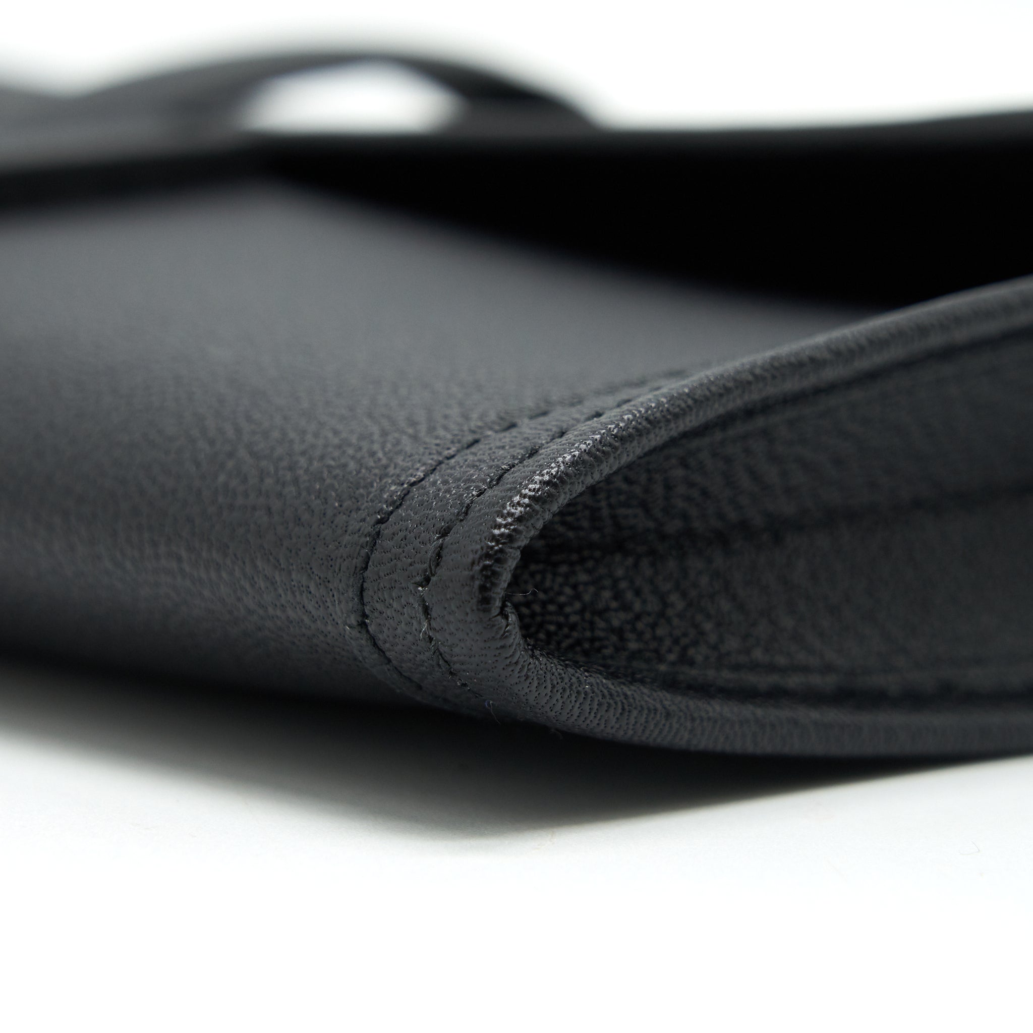 HERMES JIGE CLUTCH IN BLACK