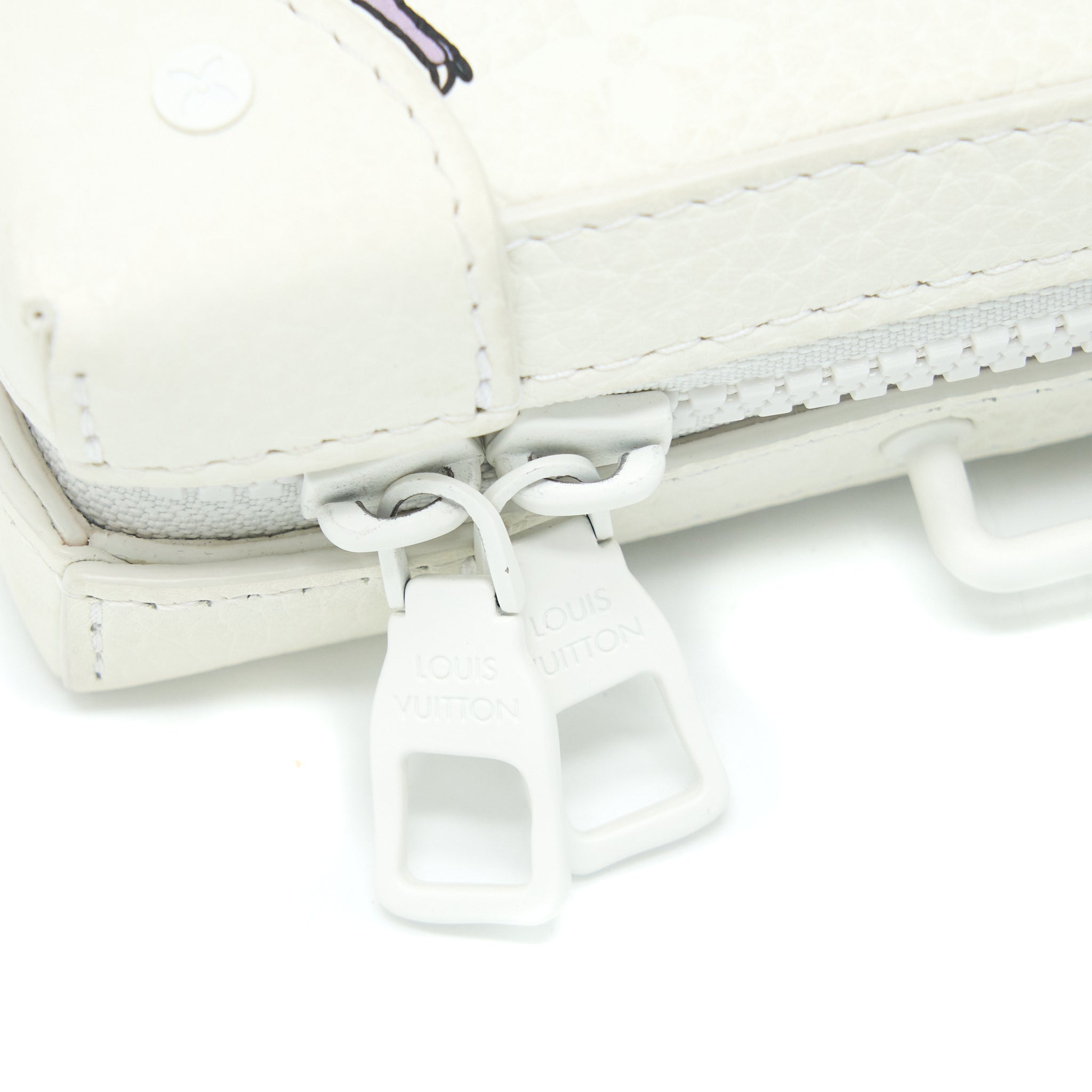 LOUIS VUITTON 2021 LIMITED EDITION GRAFFITI CROSSBODY BAG WHITE/MULTICOLOURED WITH WHITE SHW