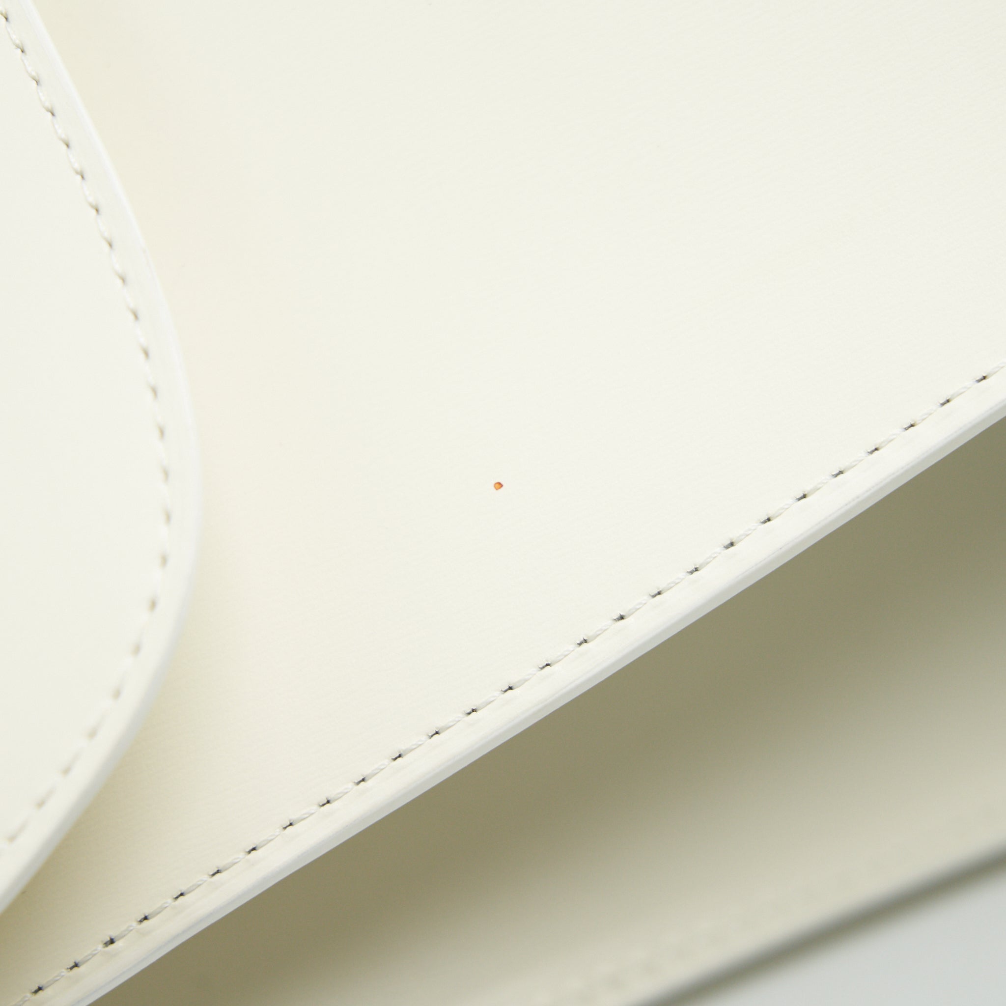 DELVAUX BRILLIANT MM IN WHITE BOX CALFSKIN WHW