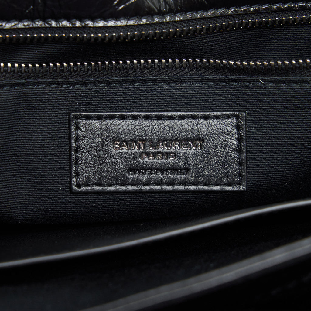SAINT LAURENT/YSL MEDIUM NIKI BAG CALFSKIN BLACK SHW