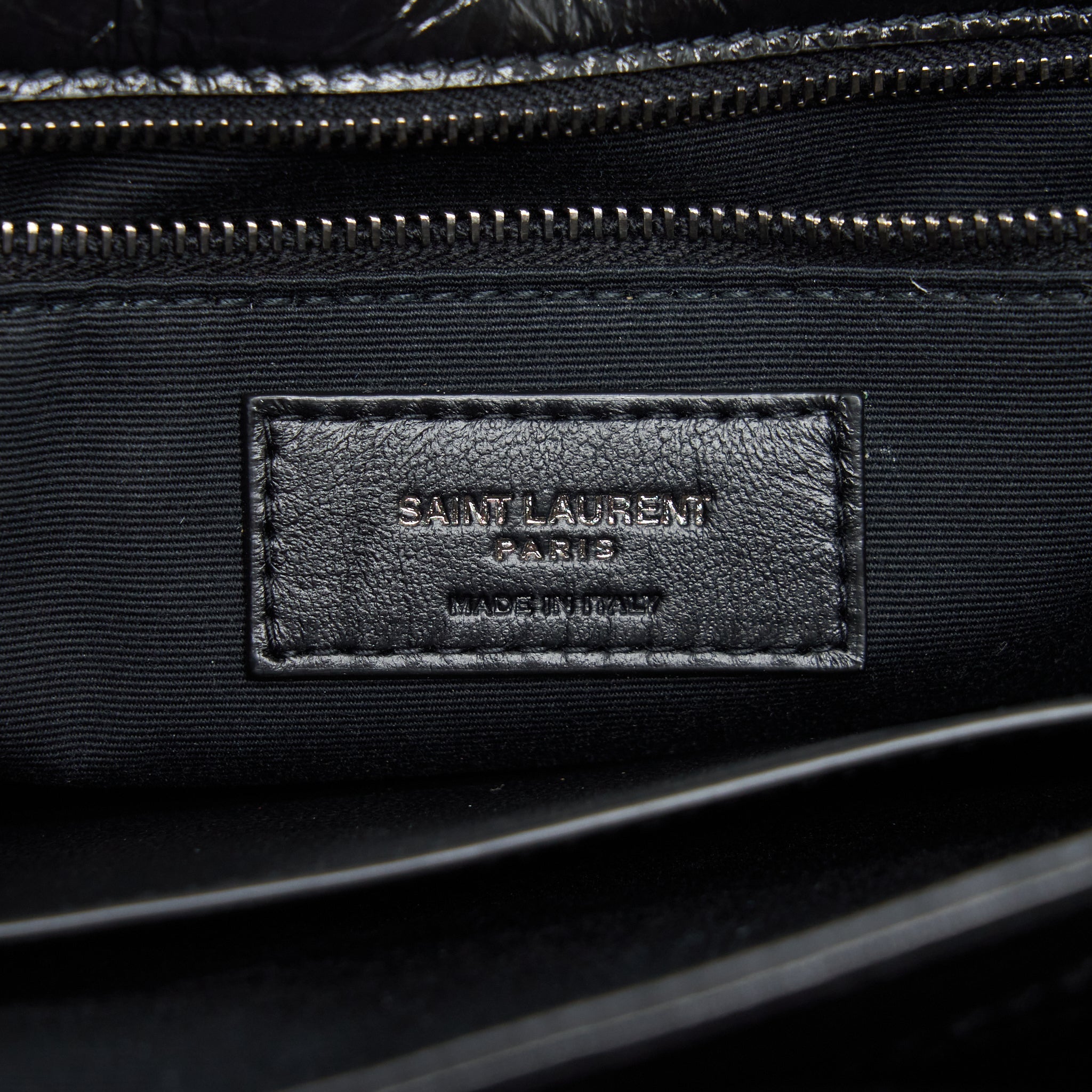 SAINT LAURENT/YSL MEDIUM NIKI BAG CALFSKIN BLACK SHW