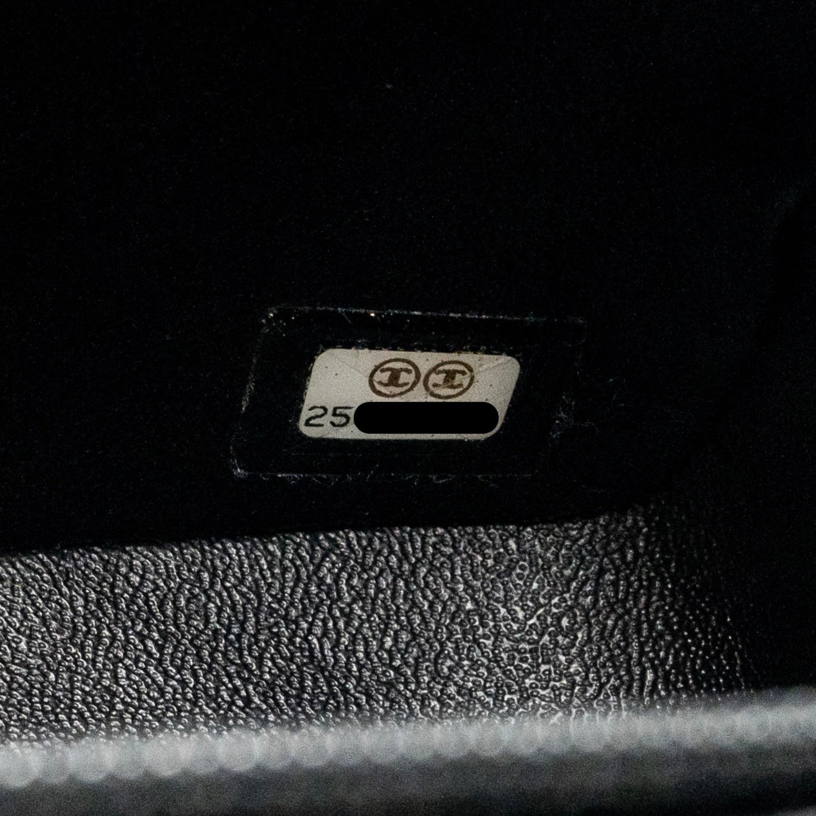 CHANEL MINI SQUARE FLAP BAG CAVIAR BLACK LGHW