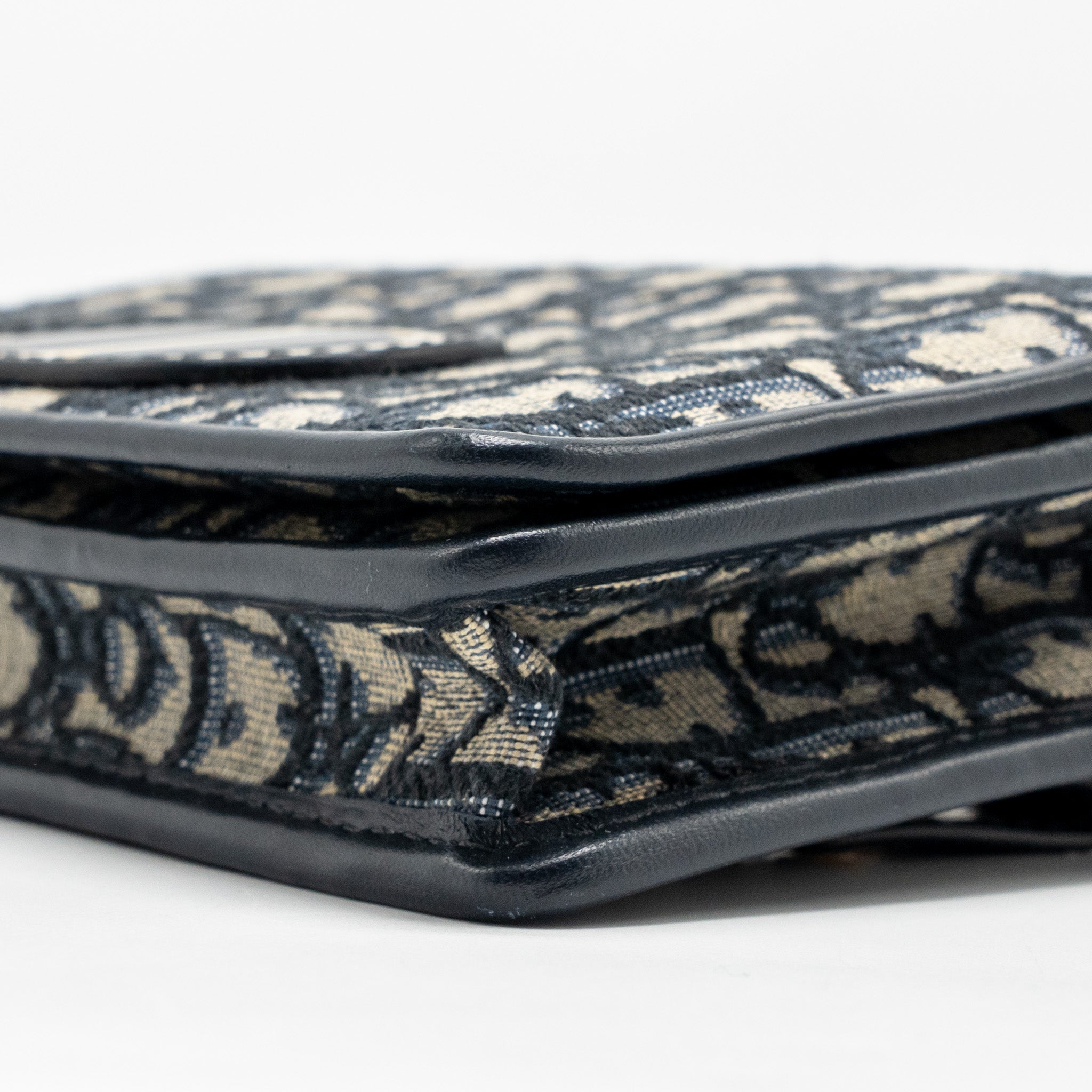 DIOR 2-IN-1 30 MONTAIGNE POUCH DIOR OBLIQUE JACQUARD BLUE GHW